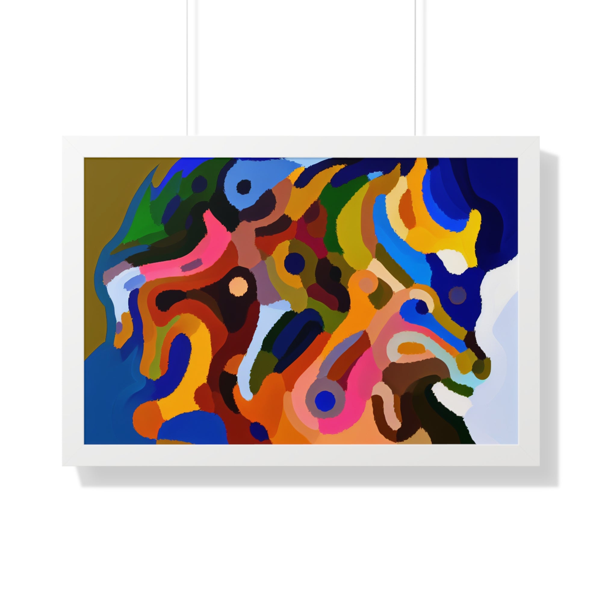 Primal Whispers of Motion | Framed Print