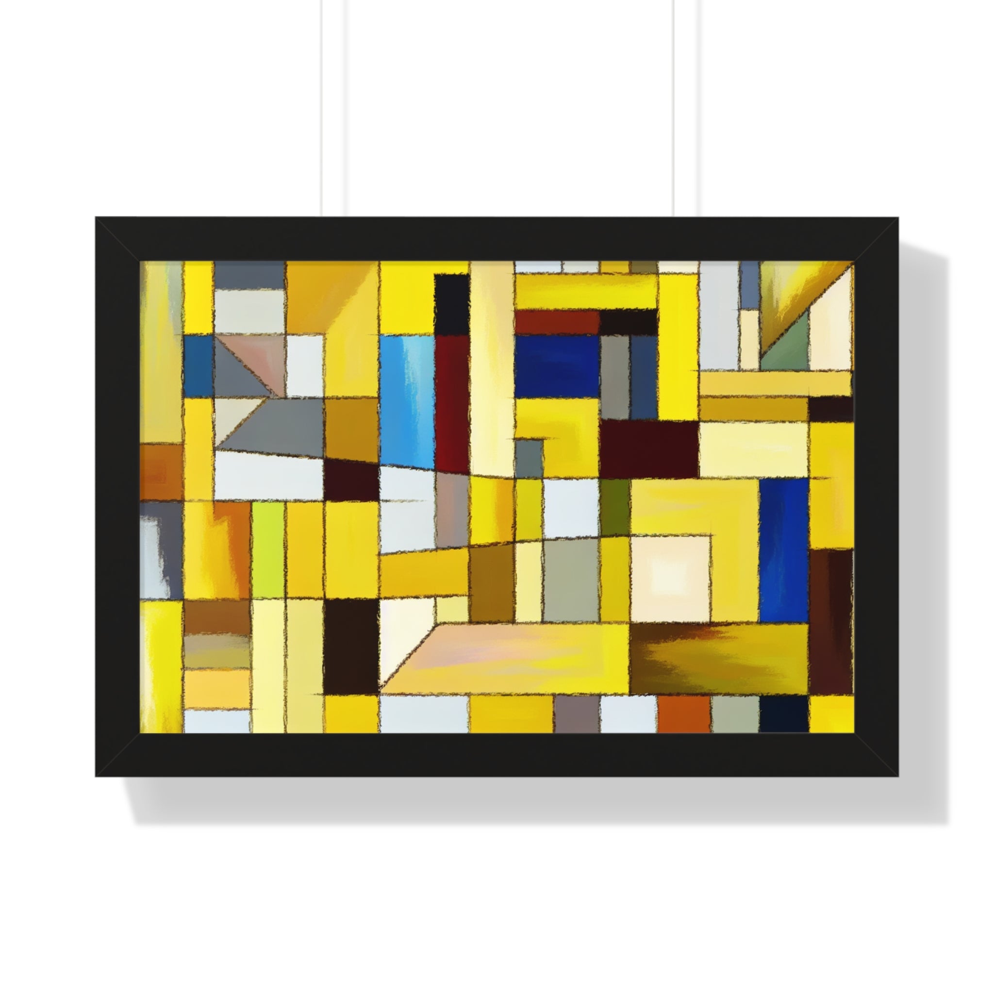 Chromatic Fragments and Light | Framed Print