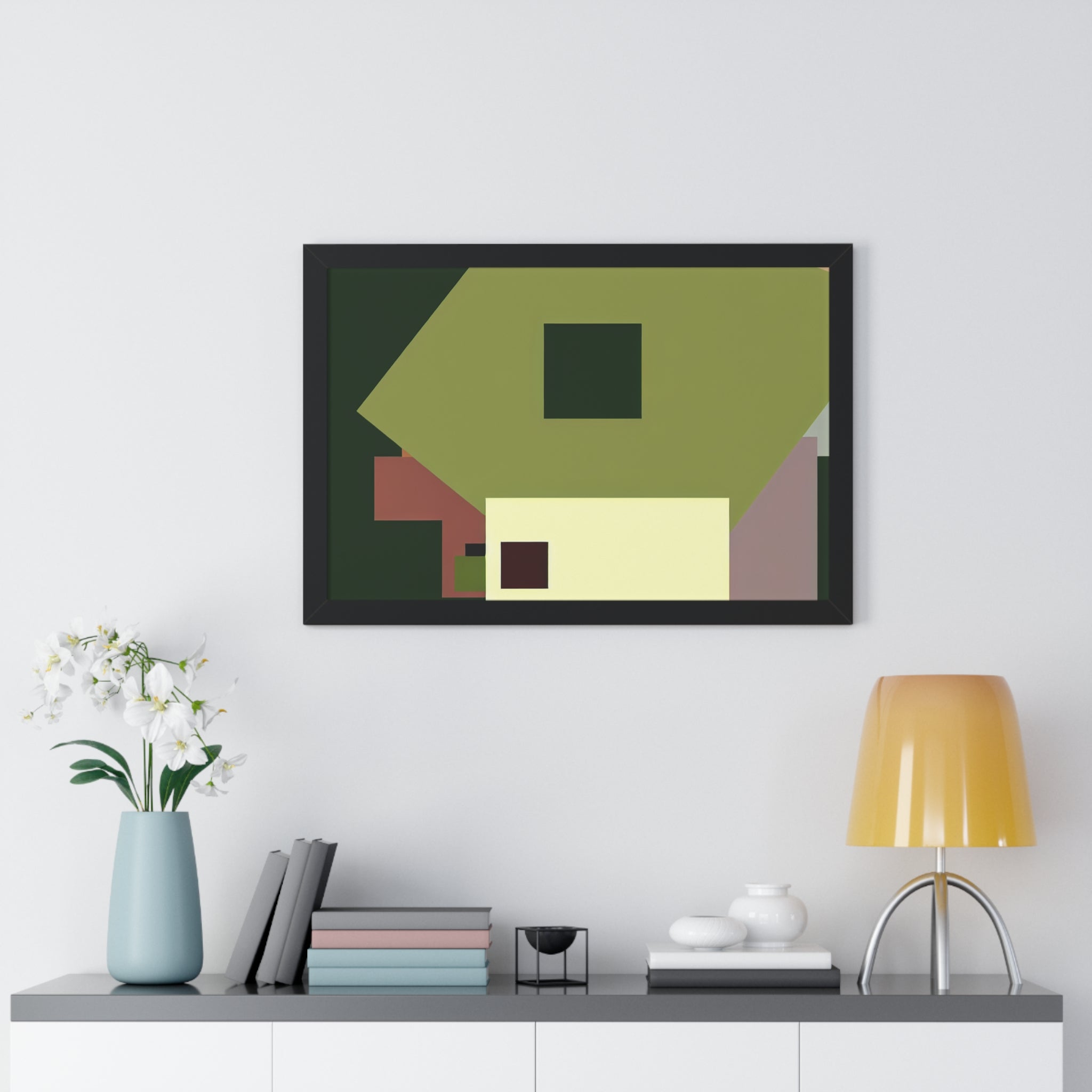 Whispers of Geometry | Framed Print