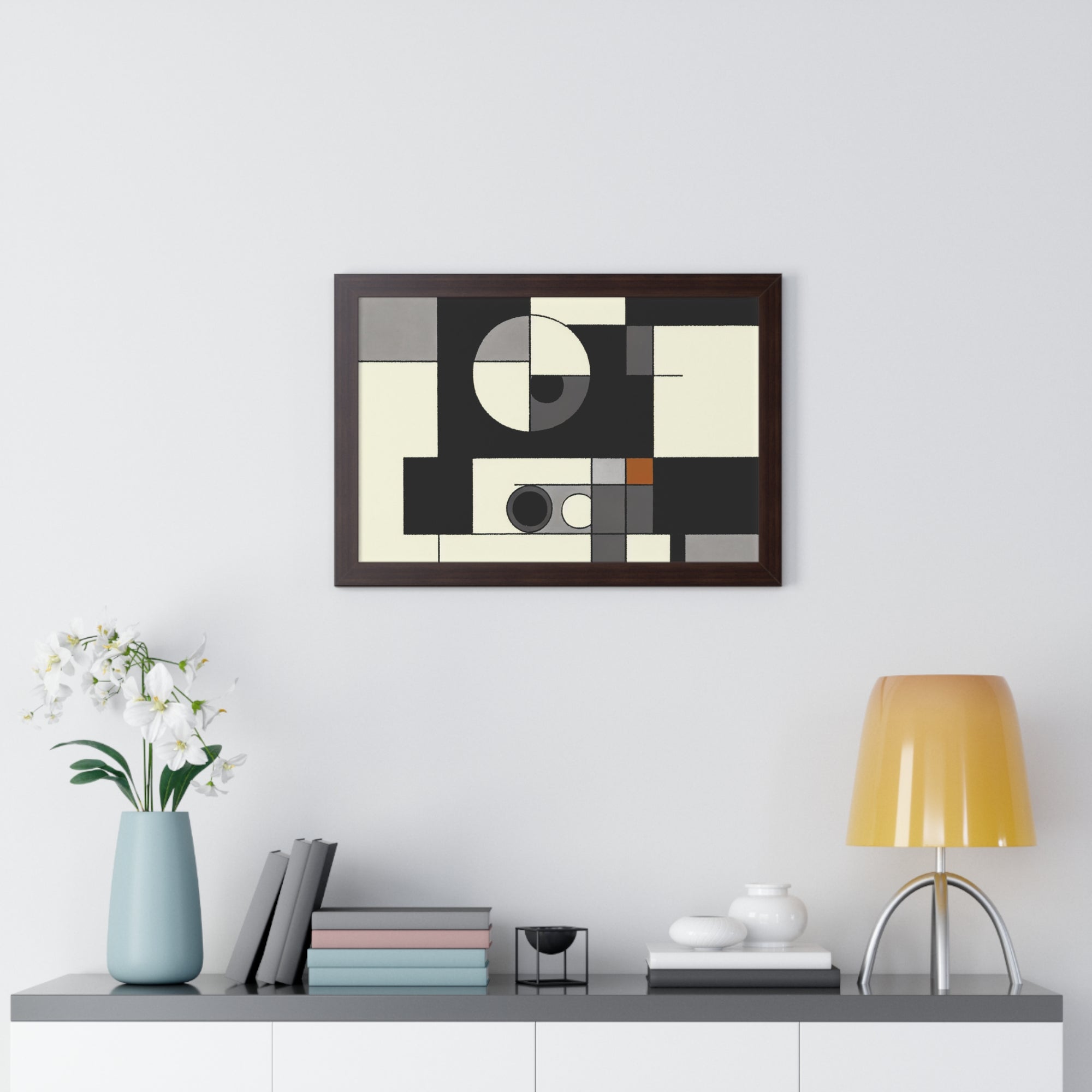 Duality in Motion | Framed Print