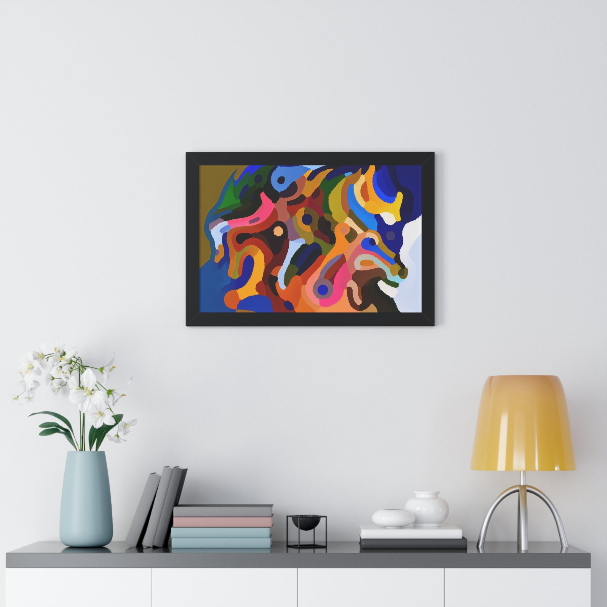 Primal Whispers of Motion | Framed Print