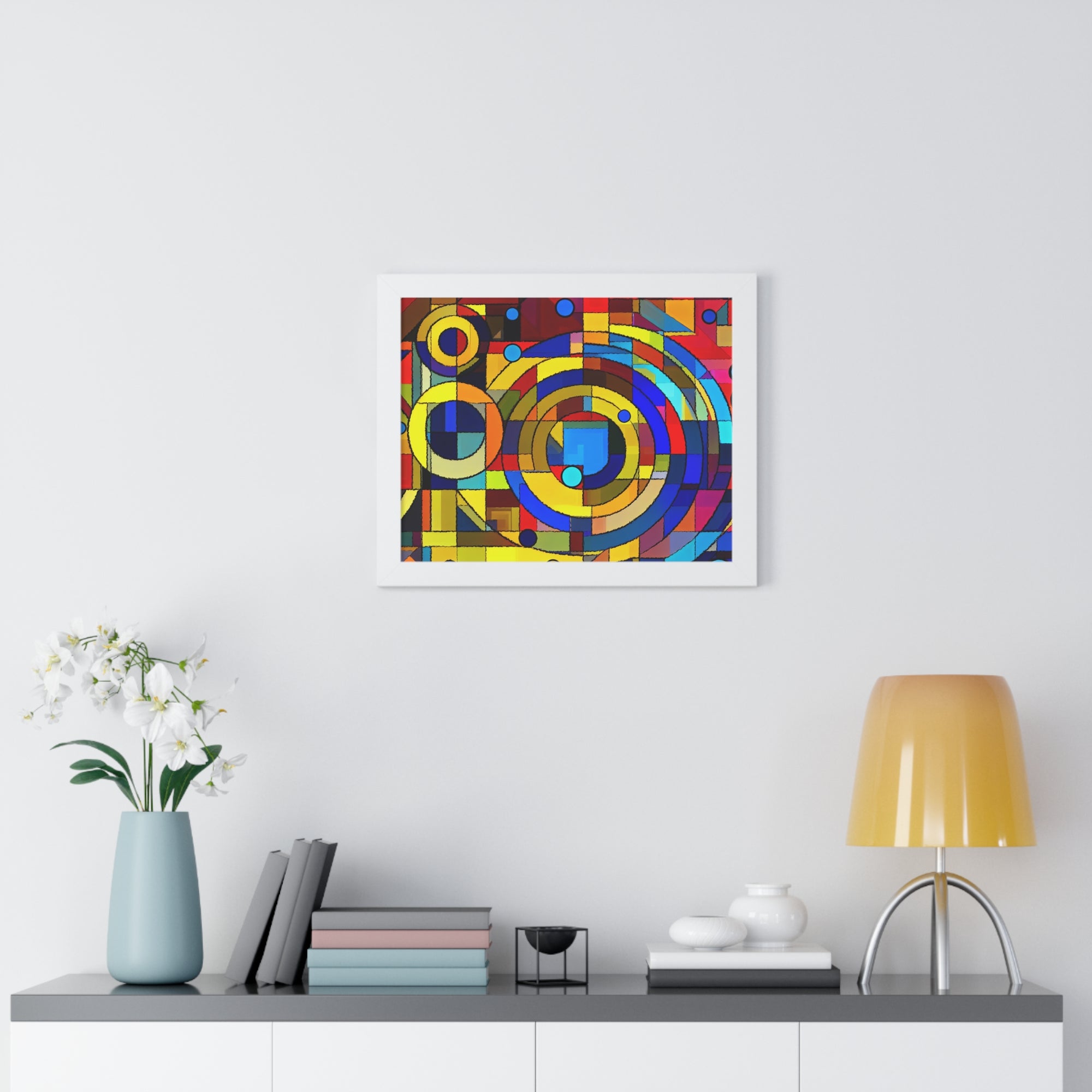 Dynamic Chaos and Harmony | Framed Print