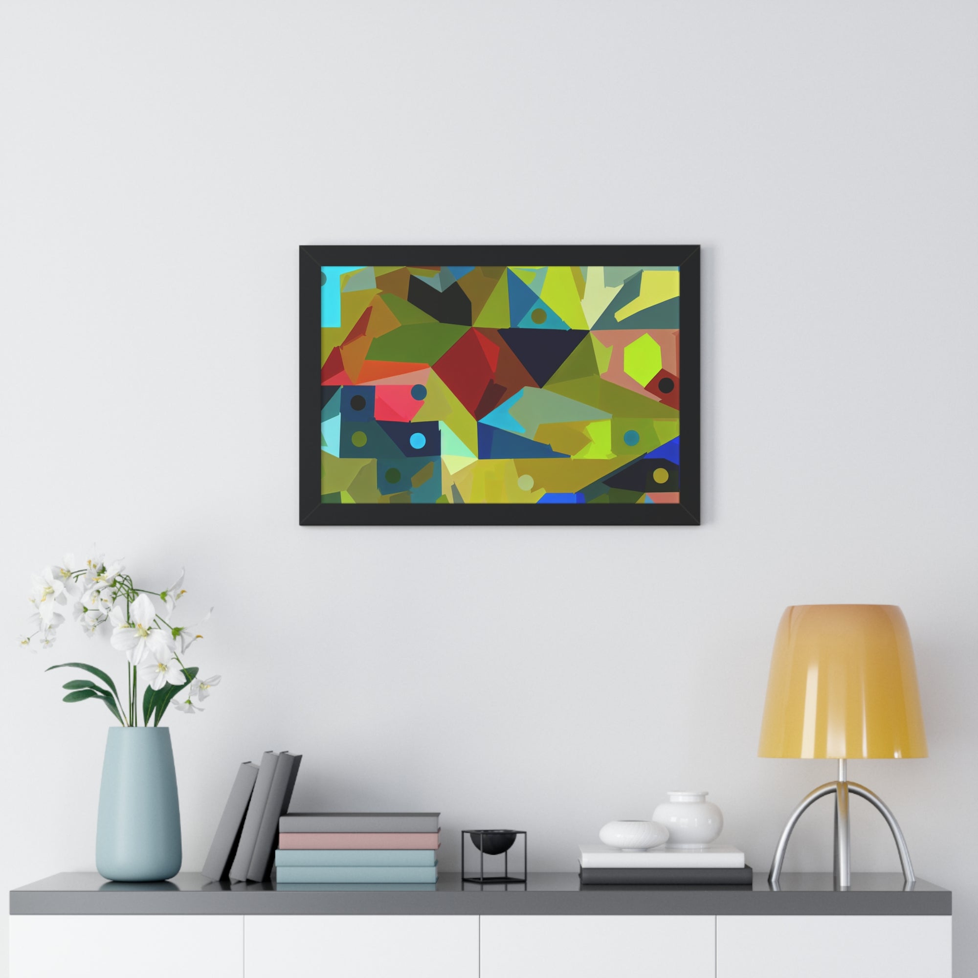 Kaleidoscope of Dimensions | Framed Print