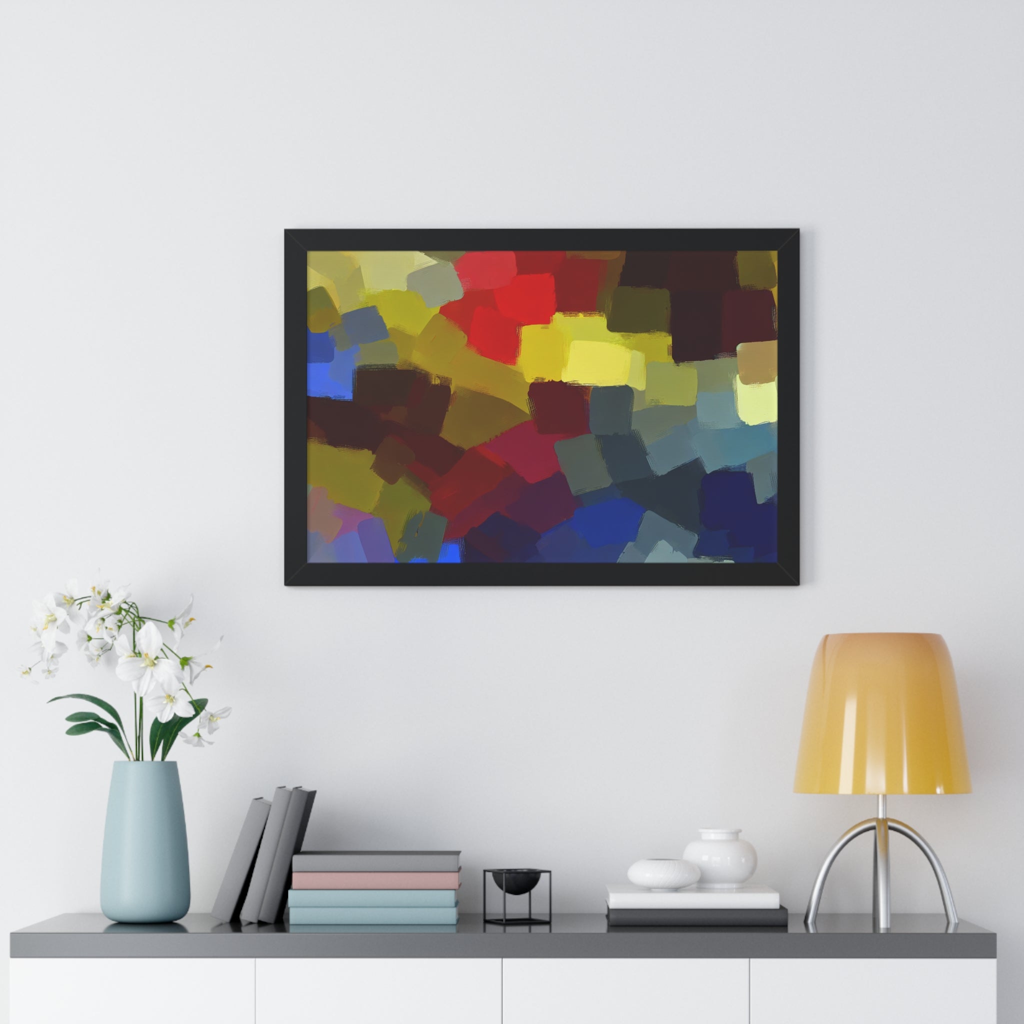 Rhythm of Colors | Framed Print