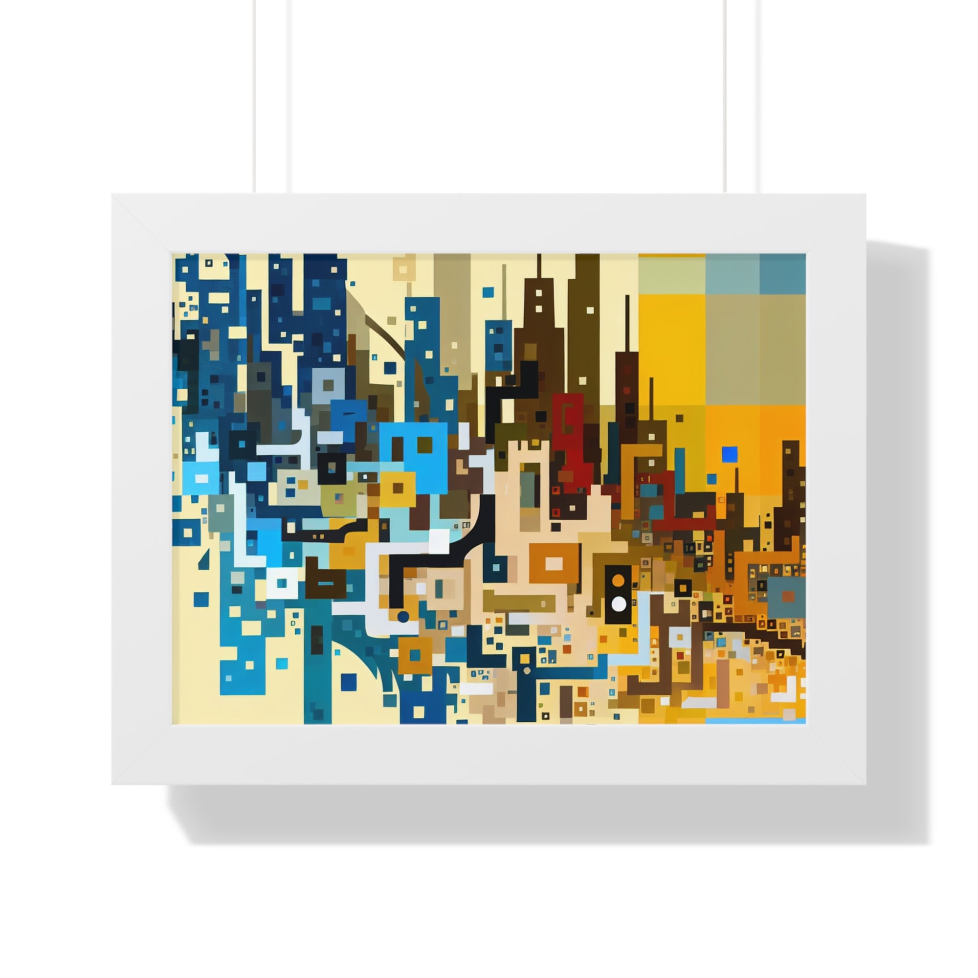 Metro Mirage | Framed Print