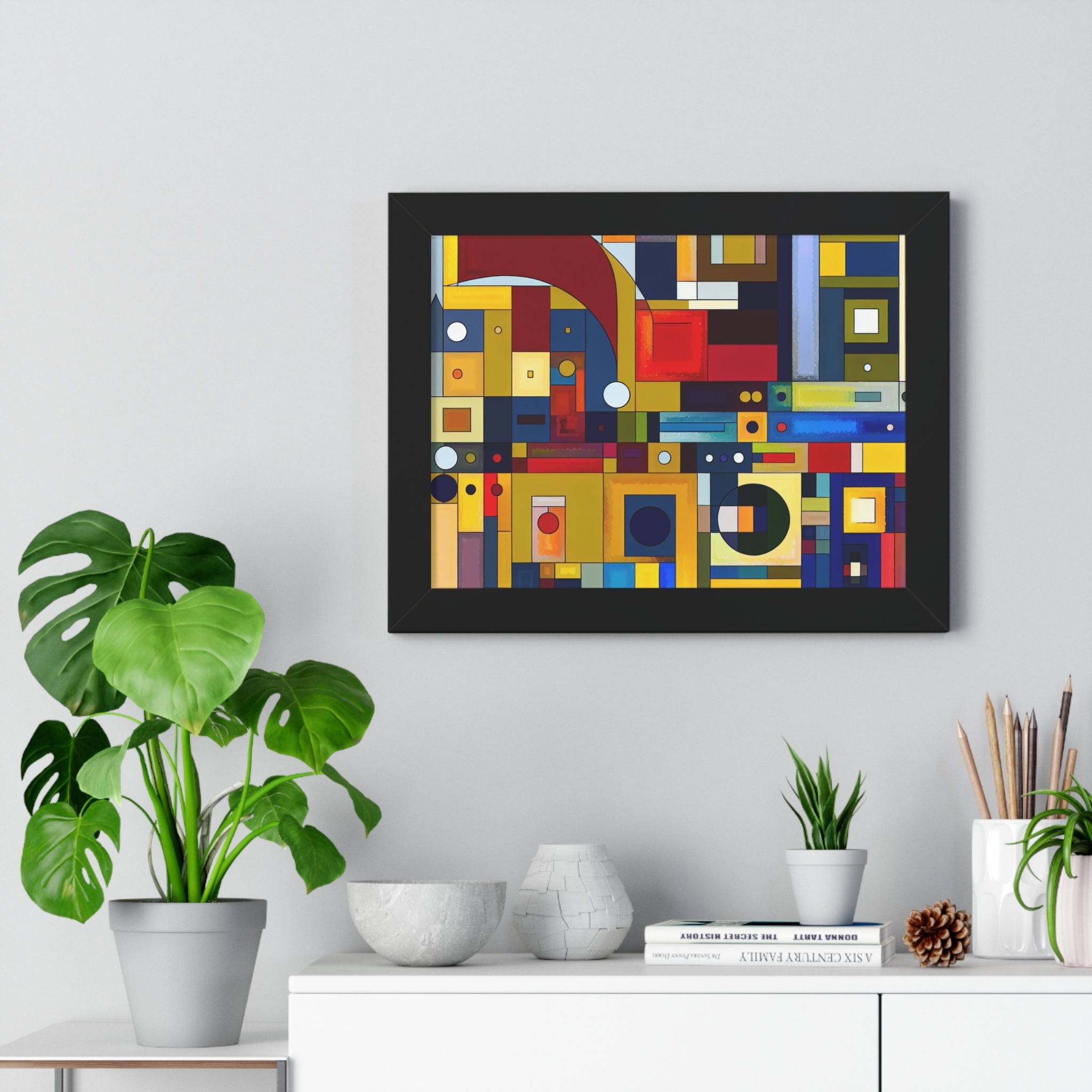 Chromatic Intersections | Framed Print