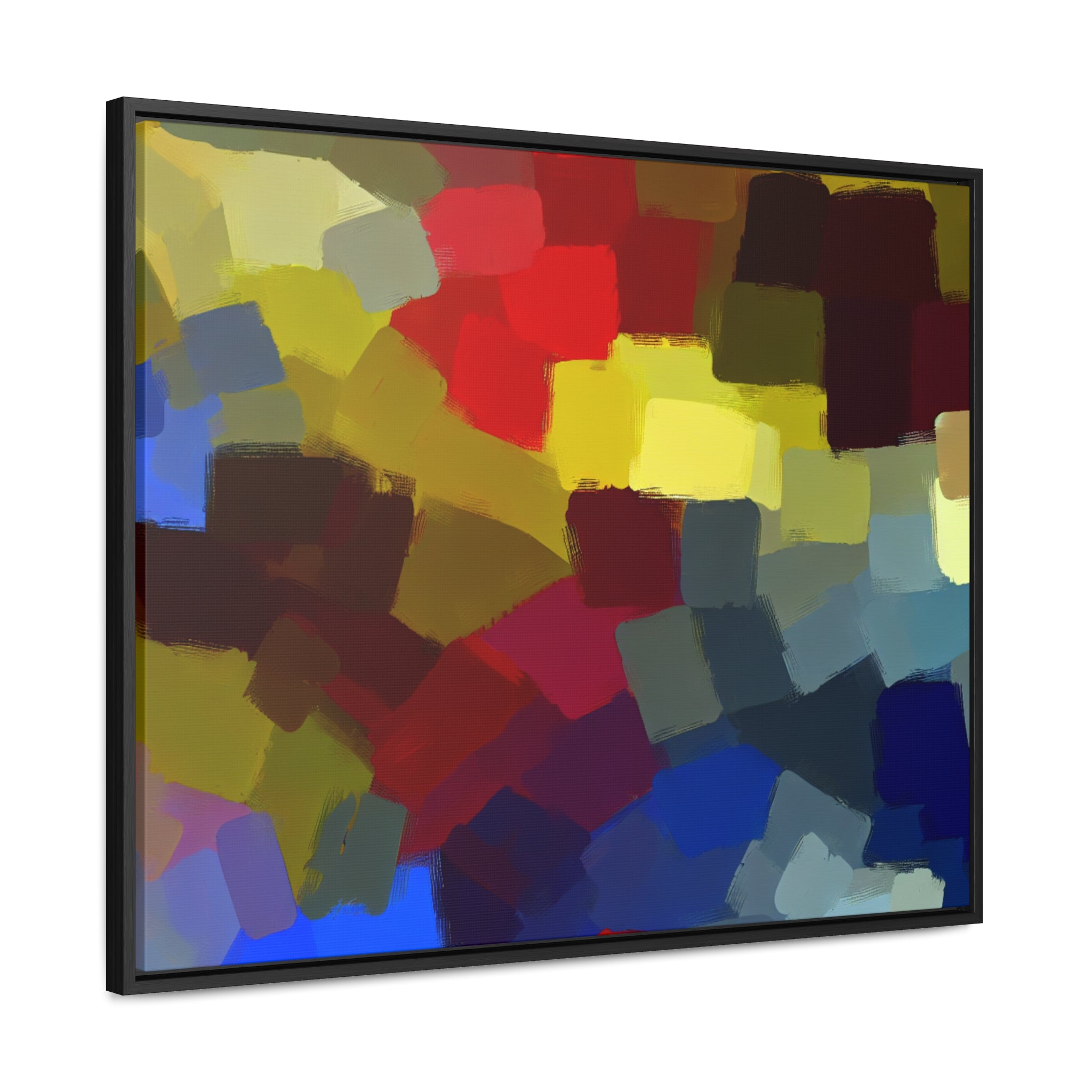 Rhythm of Colors | Framed Canvas