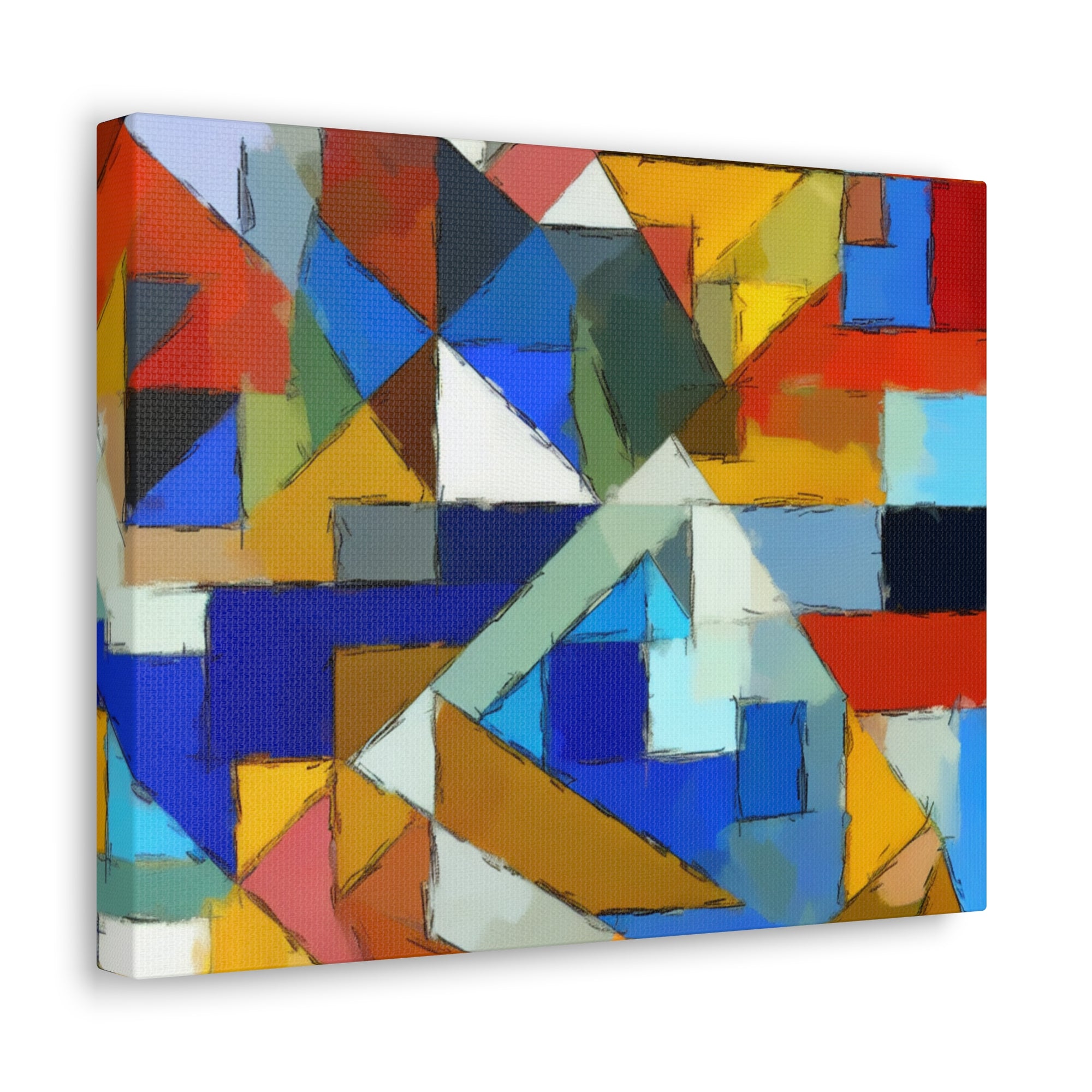 Geometric Pulse and Color | Canvas