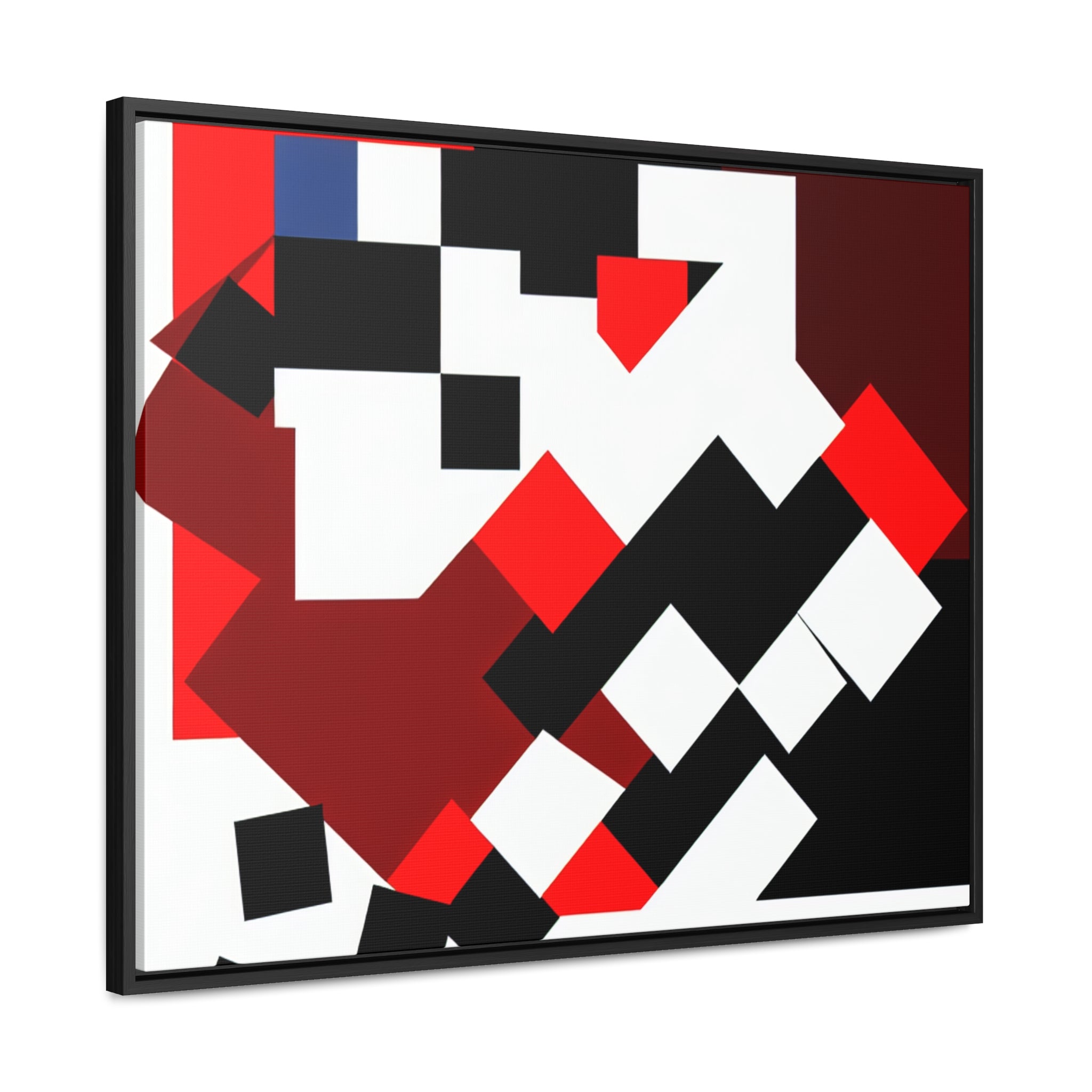 Eclipsed Geometry and Emotion | Framed Canvas