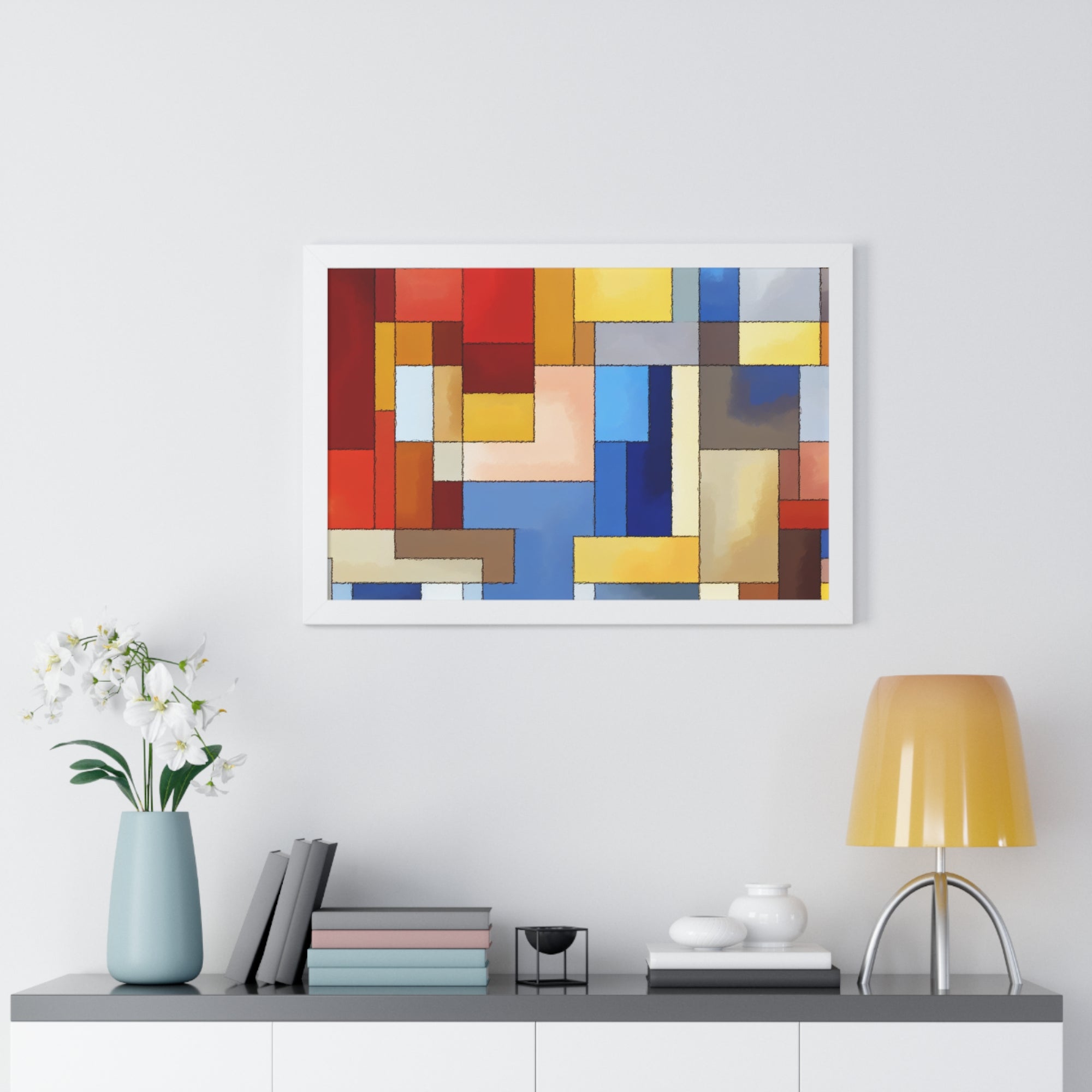 Fragmented Resonance | Framed Print