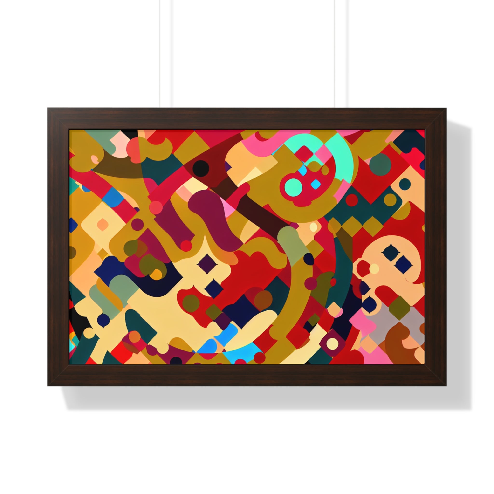 Whispers of Color and Form | Framed Print