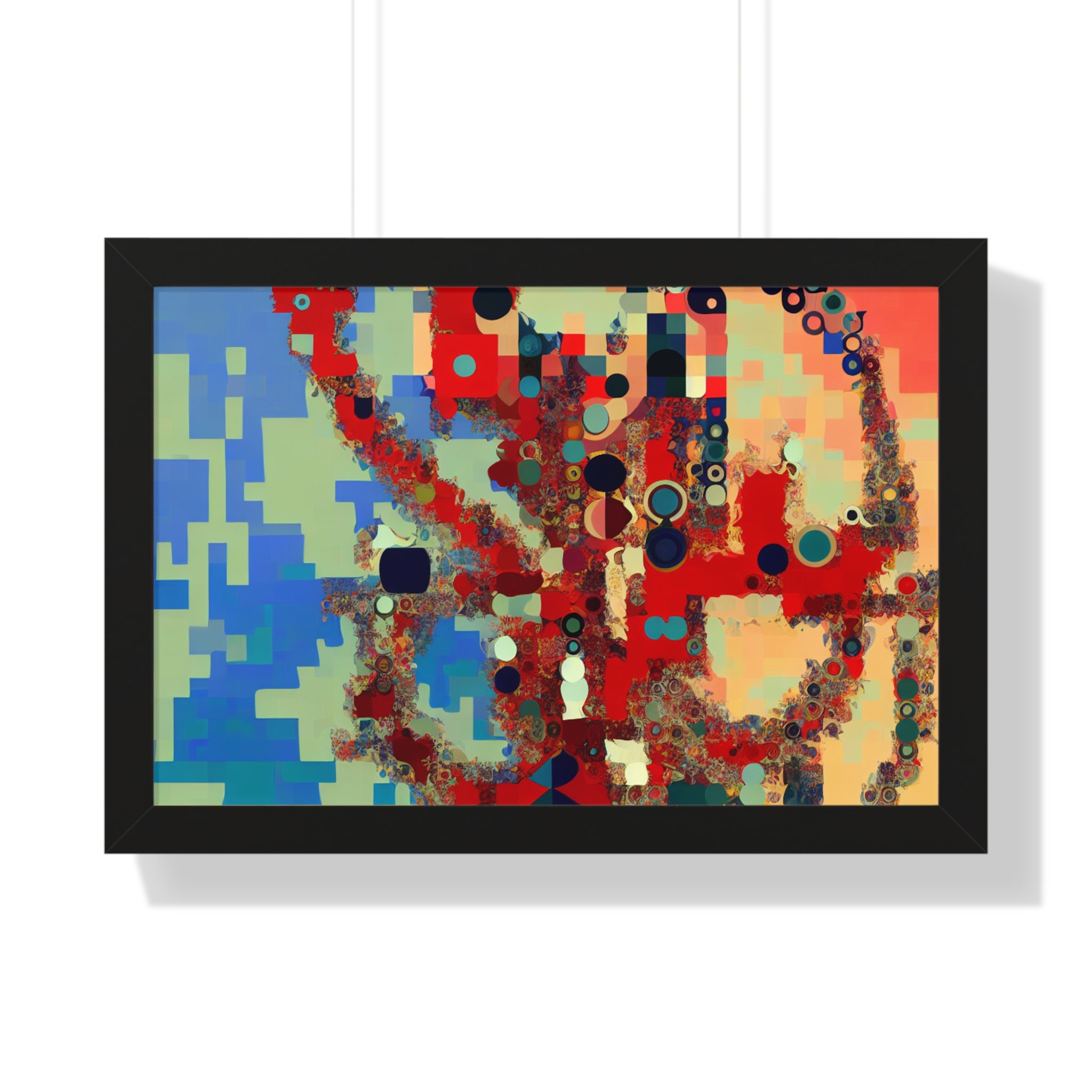 Whirls of Freedom | Framed Print