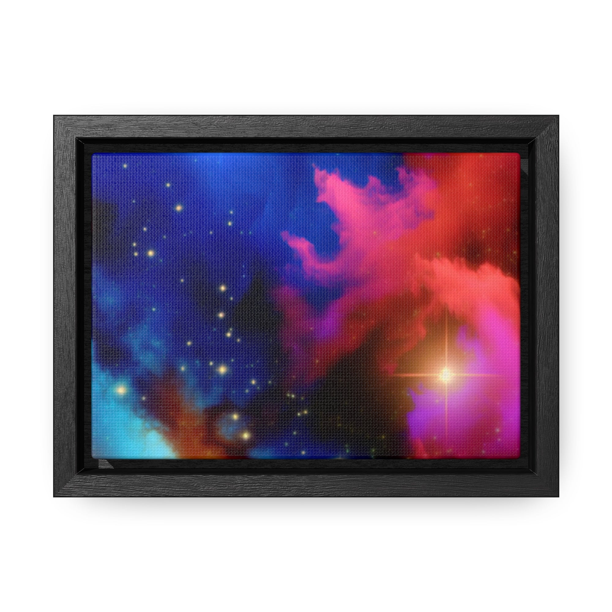 Celestial Whirl and Daze | Framed Canvas