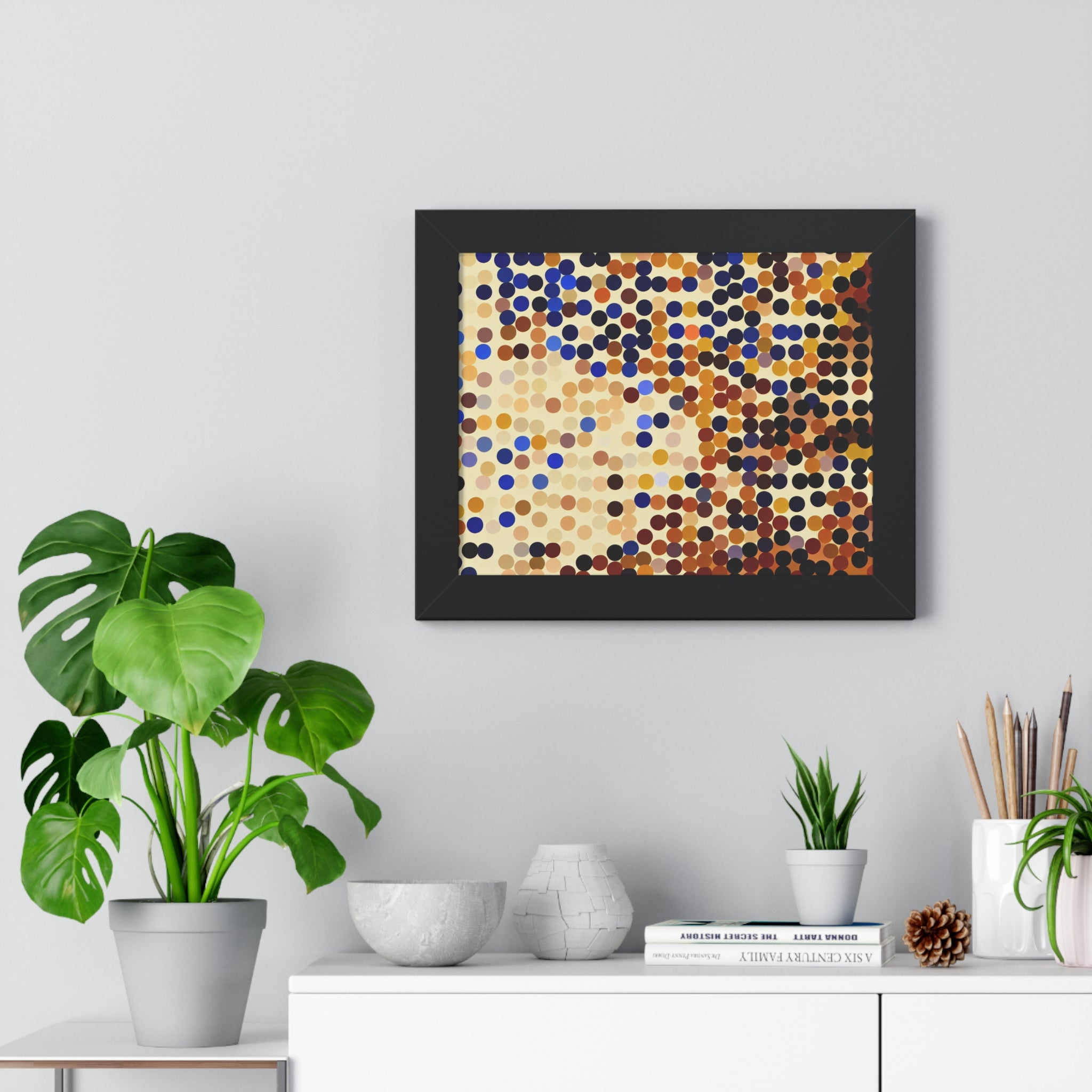 Whispers of Circles | Framed Print