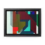 Fractured Harmony and Motion | Framed Canvas