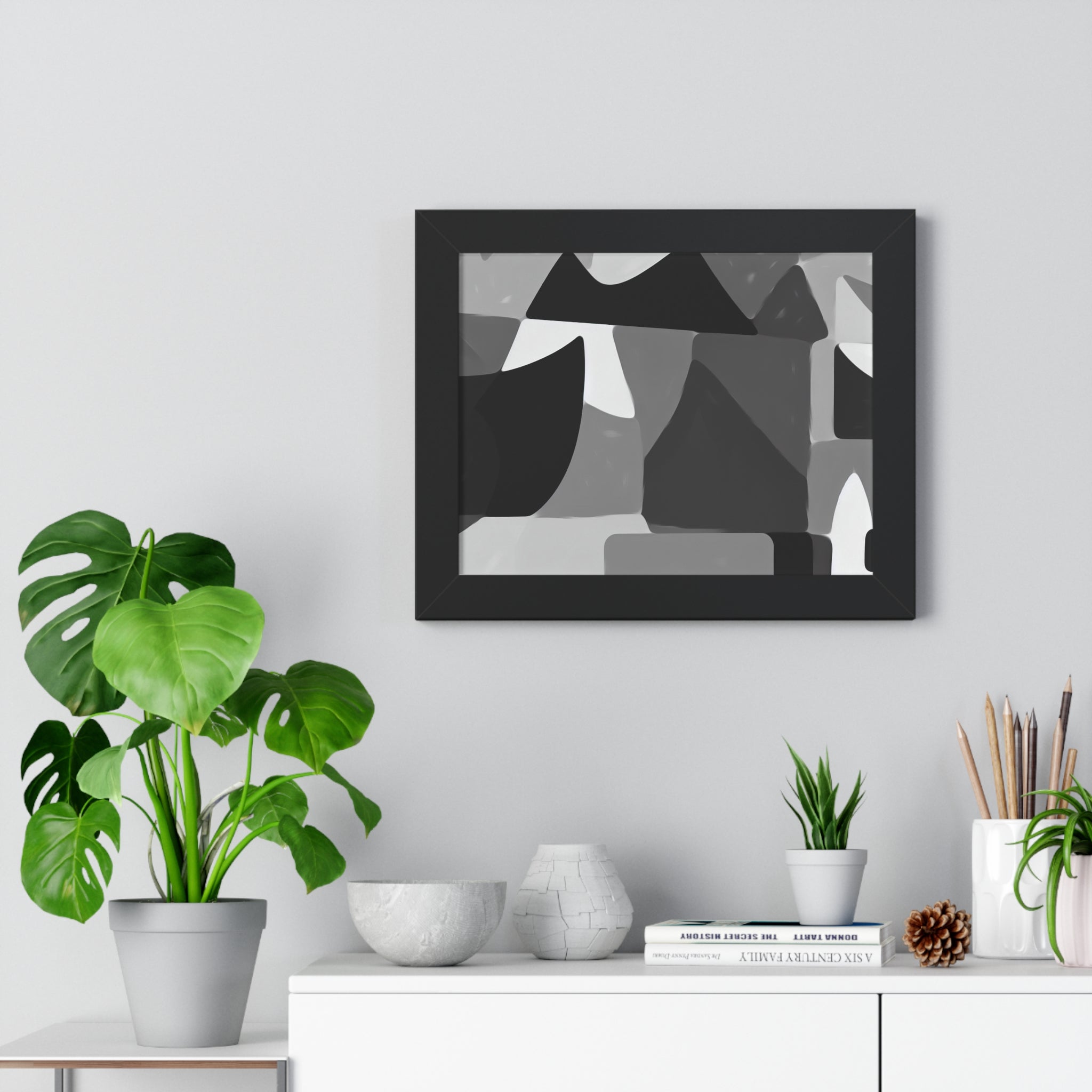 Shadows and Silhouettes | Framed Print