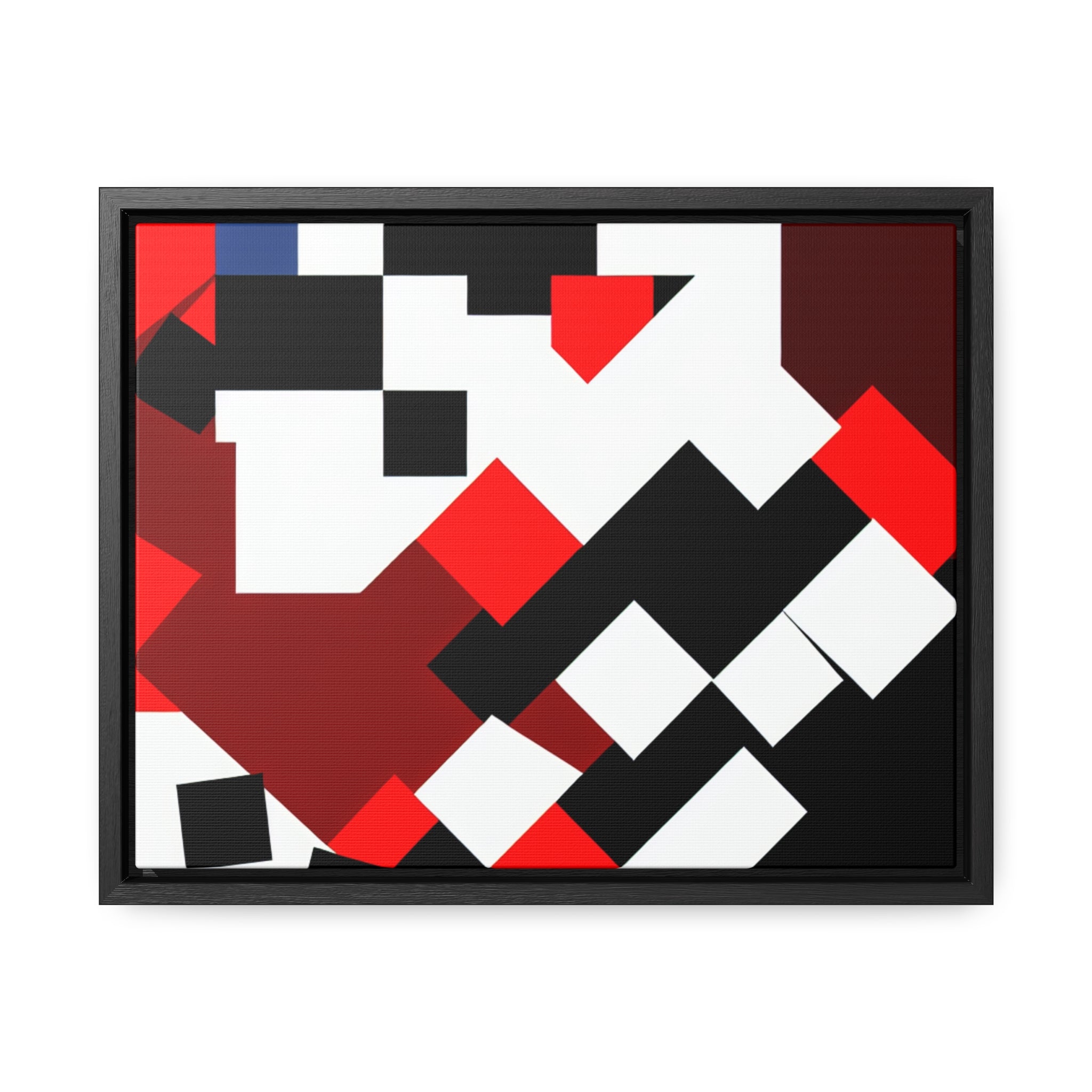 Eclipsed Geometry and Emotion | Framed Canvas