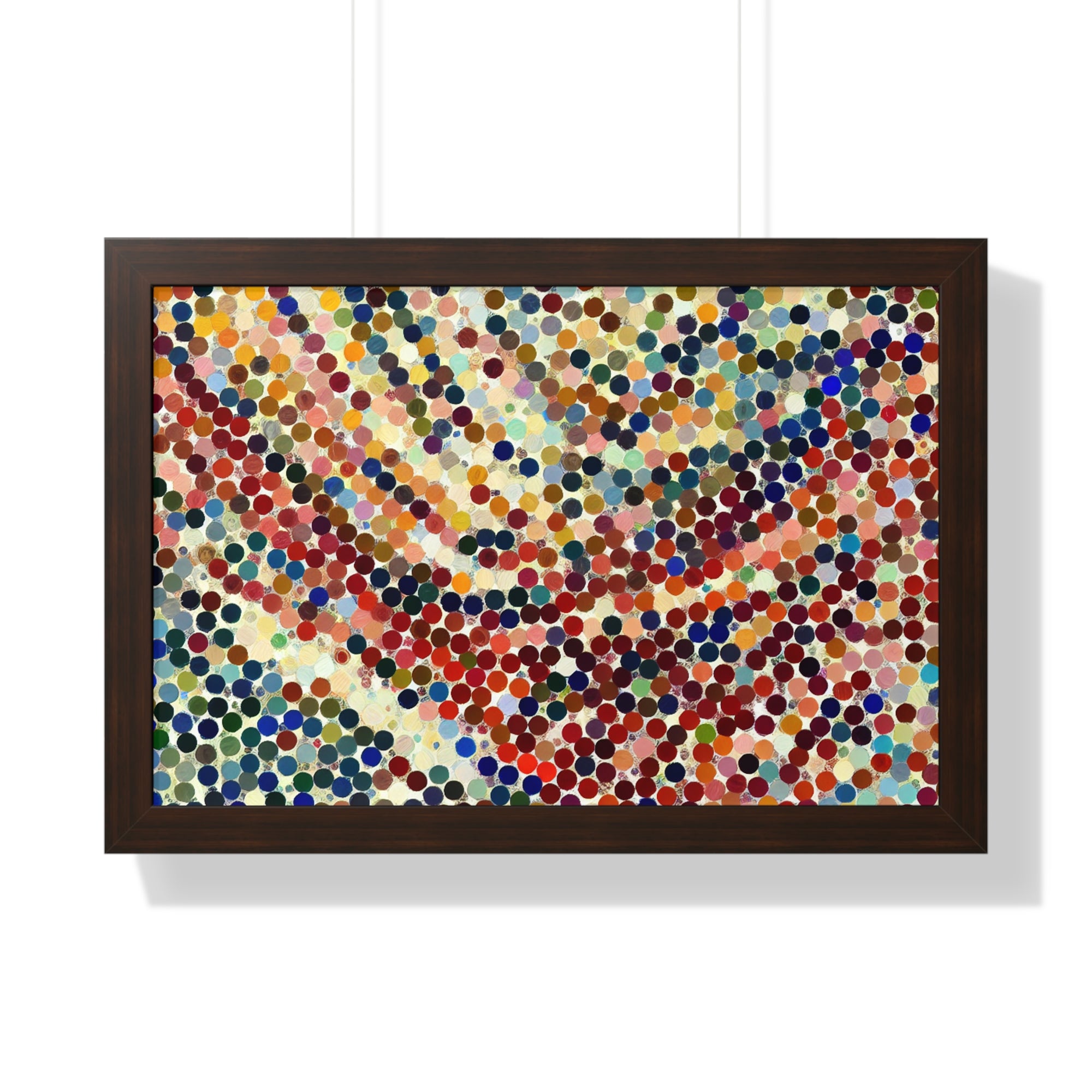 Waves of Colorful Whispers | Framed Print