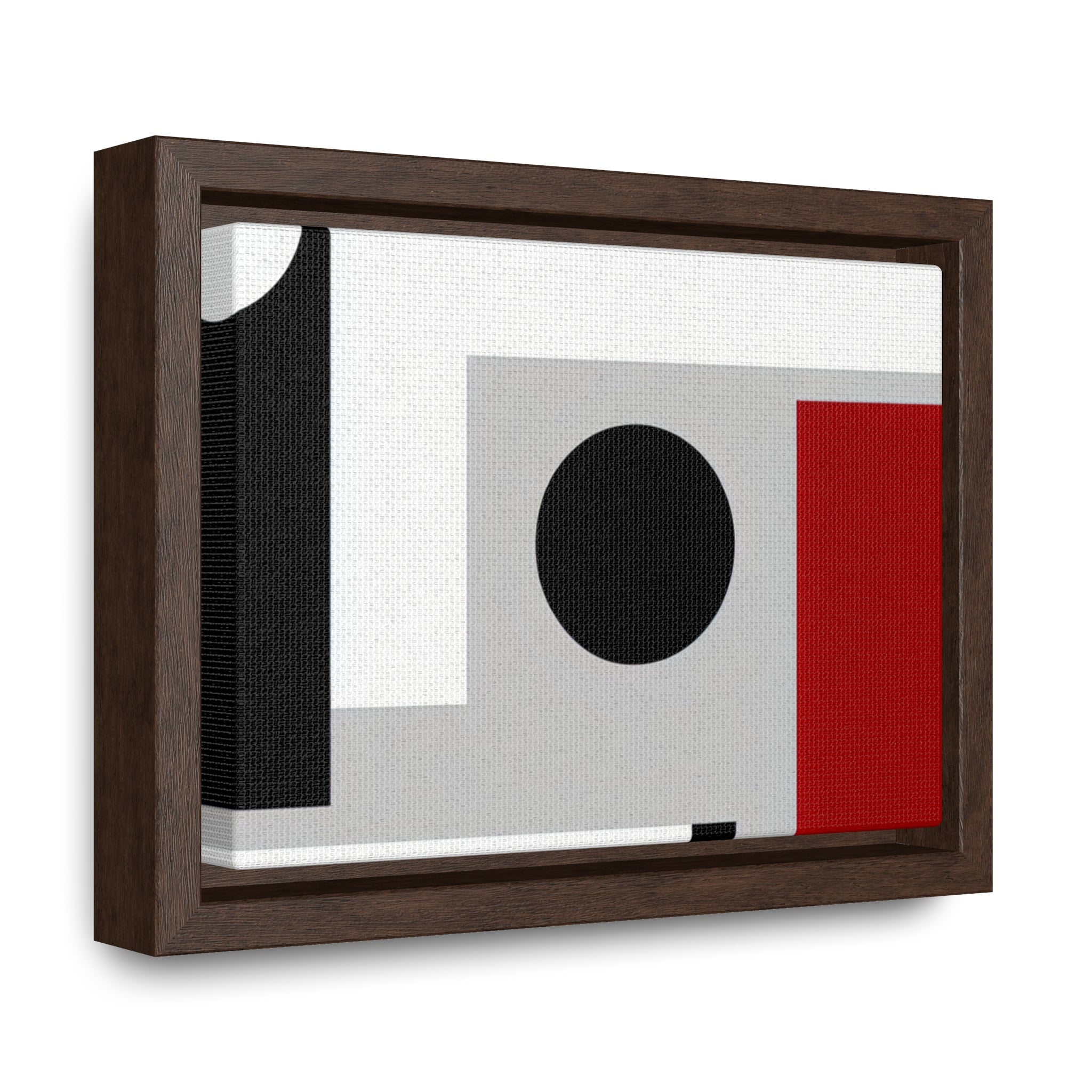 Geometric Reverie and Contrast | Framed Canvas