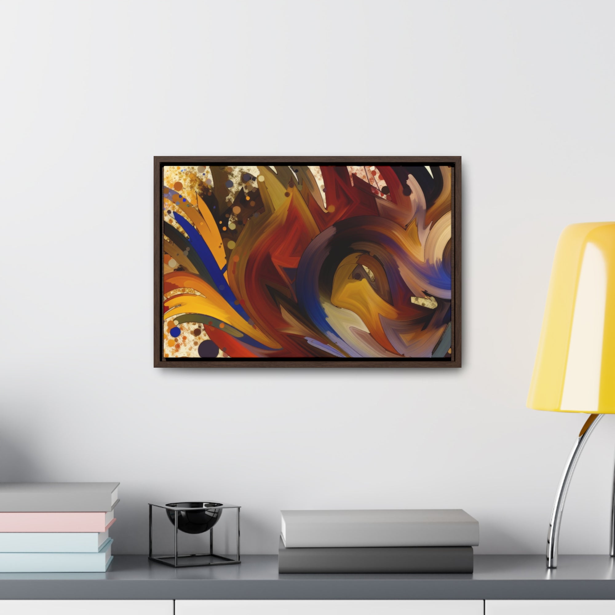 Primal Energies Unleashed | Framed Canvas