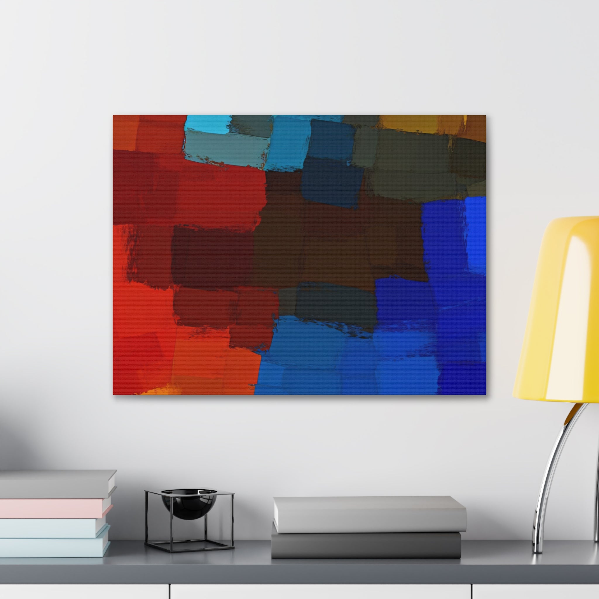 Chromatic Interplay and Duet | Canvas