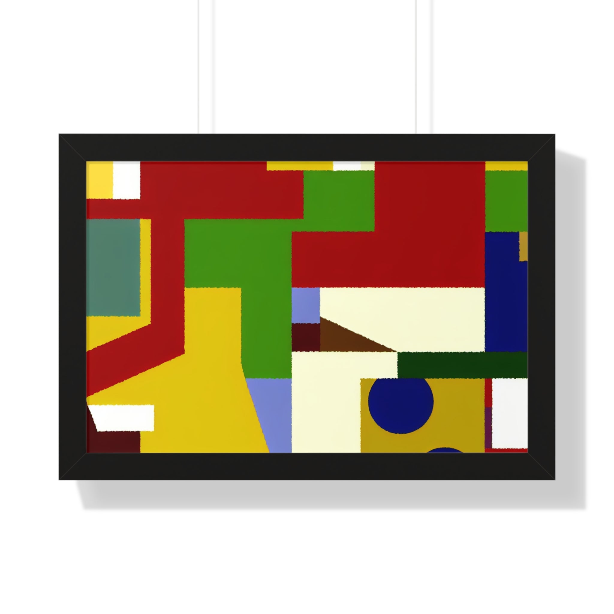 Geometric Harmony Unleashed | Framed Print