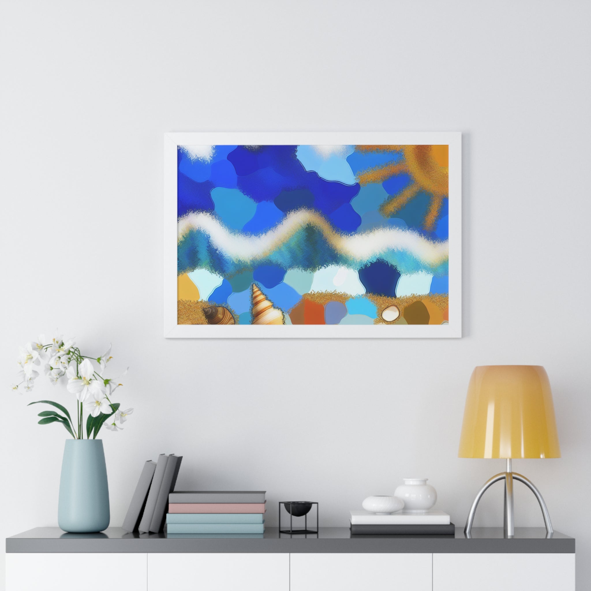 Tidal Dreams and Sunlight | Framed Print