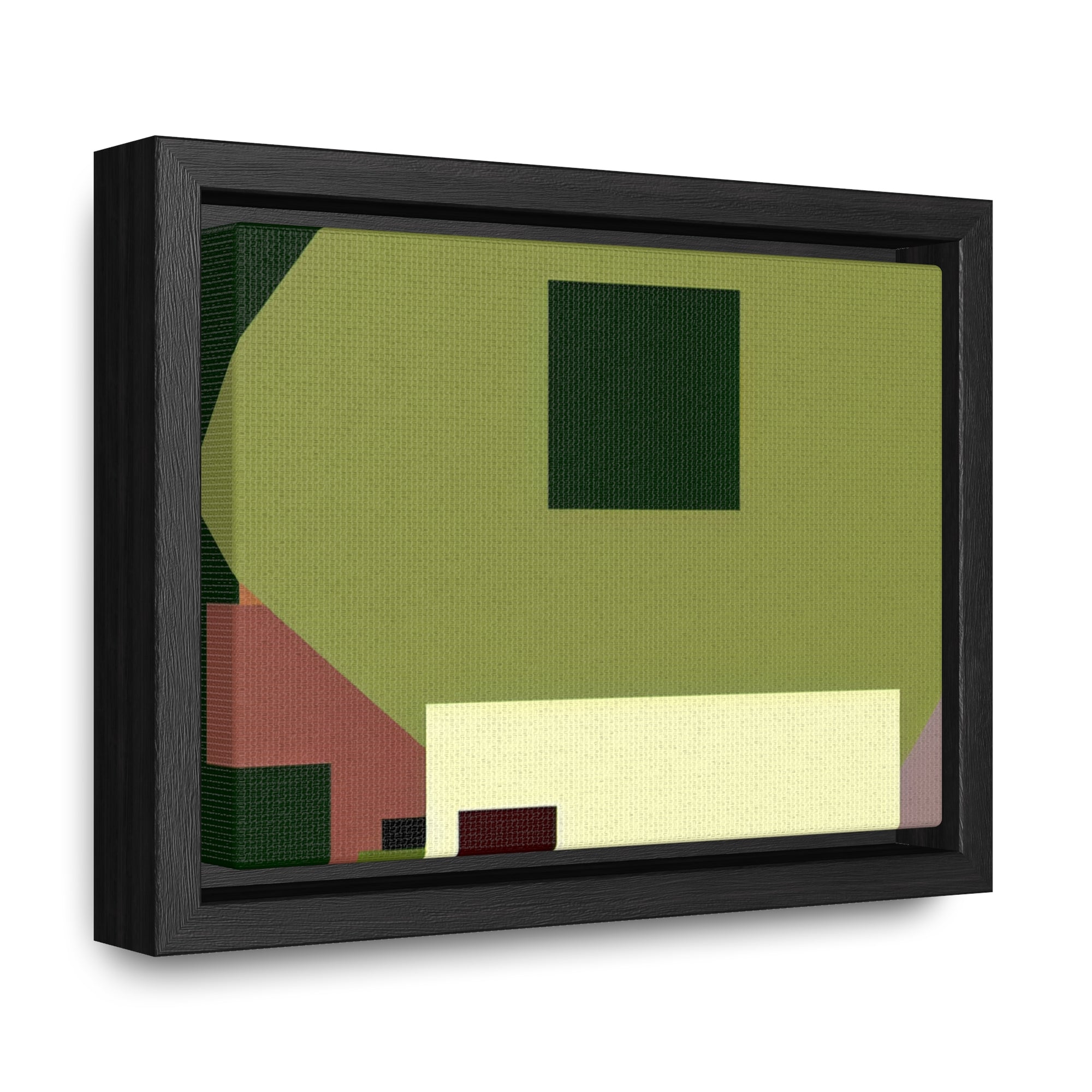 Whispers of Geometry | Framed Canvas