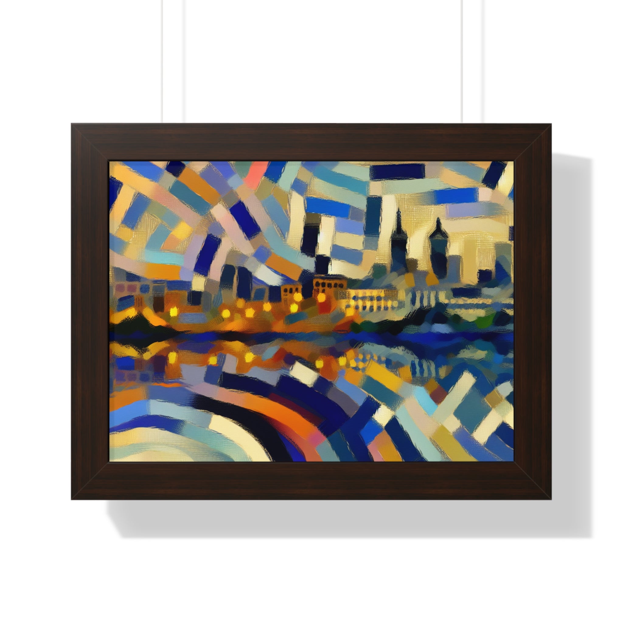 Urban Mirage and Flow | Framed Print