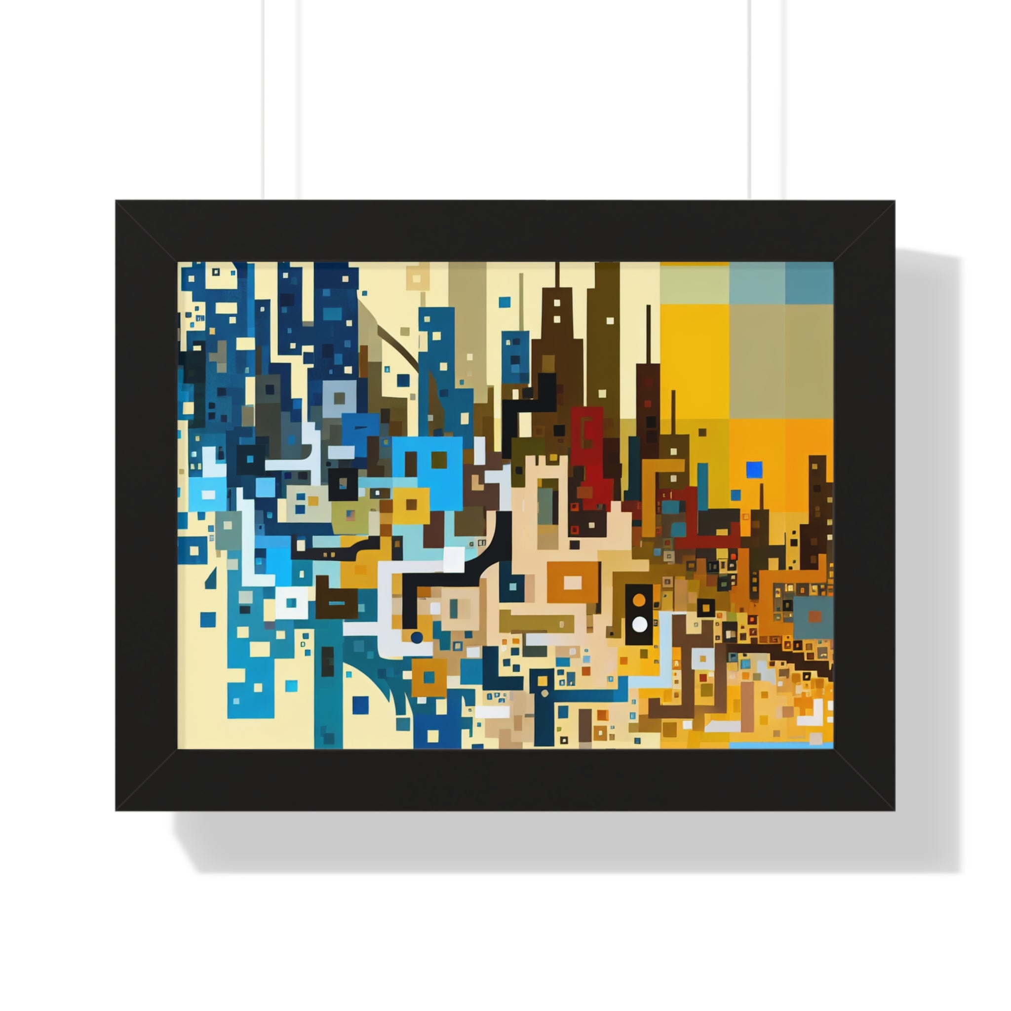 Metro Mirage | Framed Print