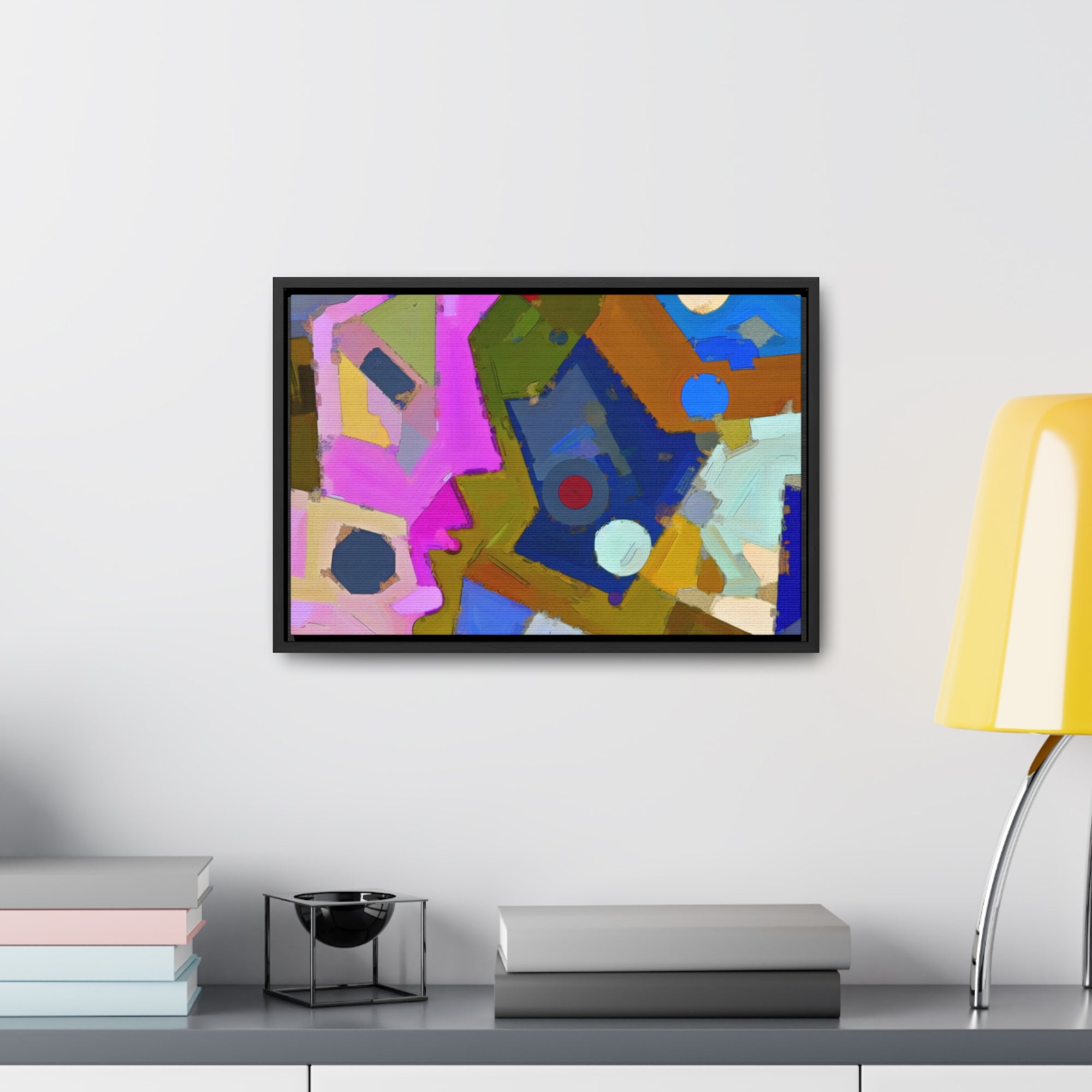 Kaleidoscope of Freedom | Framed Canvas