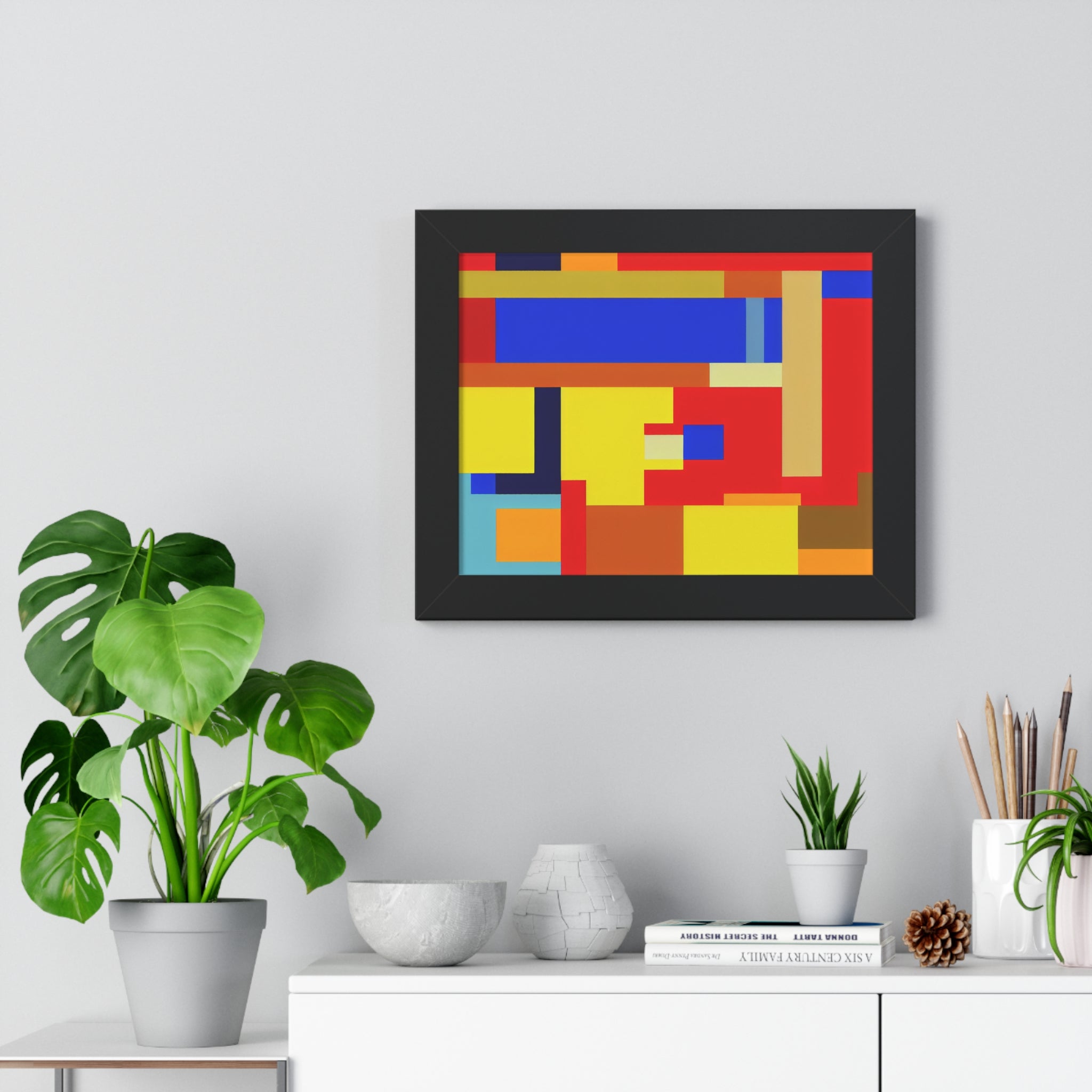 Vibrant Harmony Unleashed | Framed Print