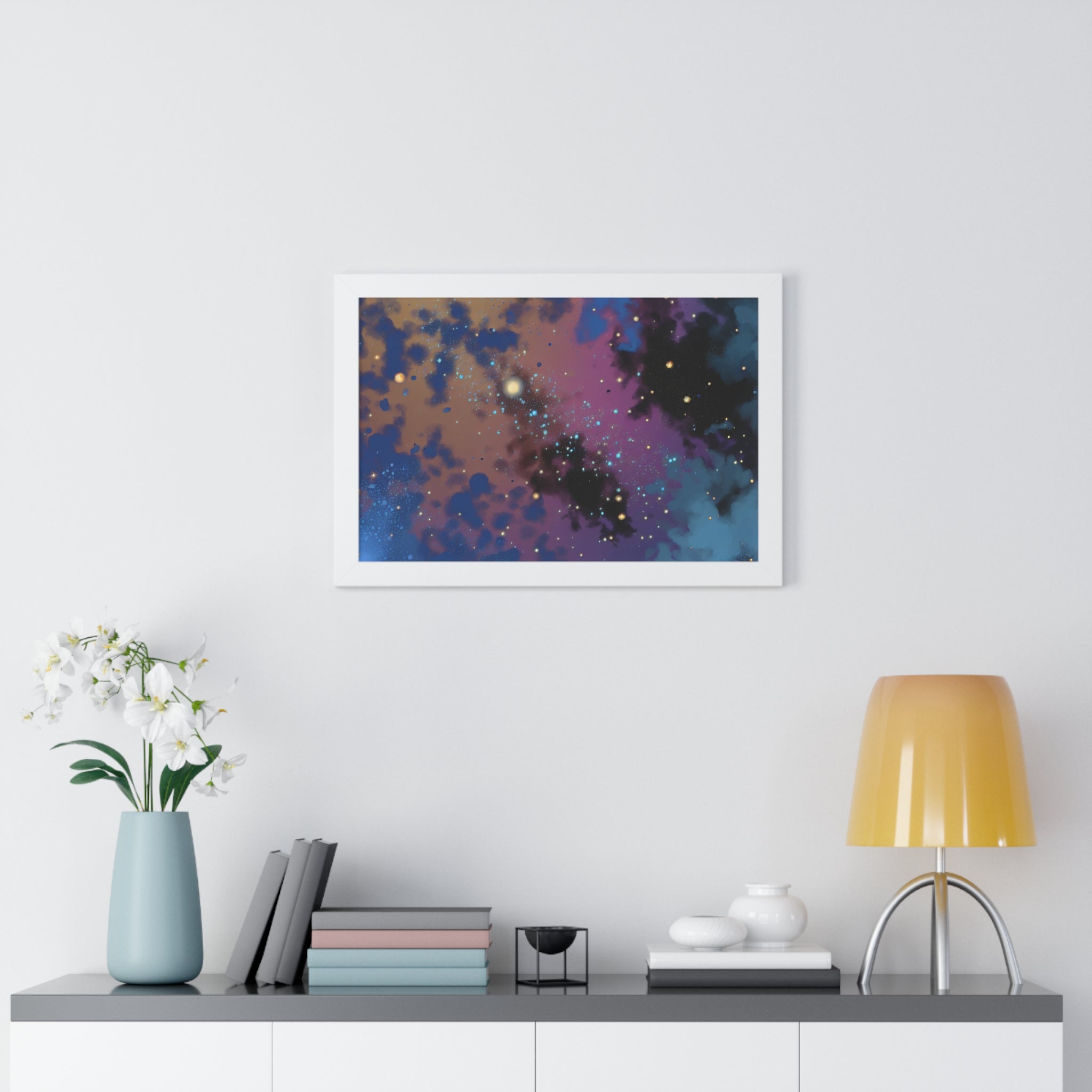 Galactic Whispers and Dreams | Framed Print