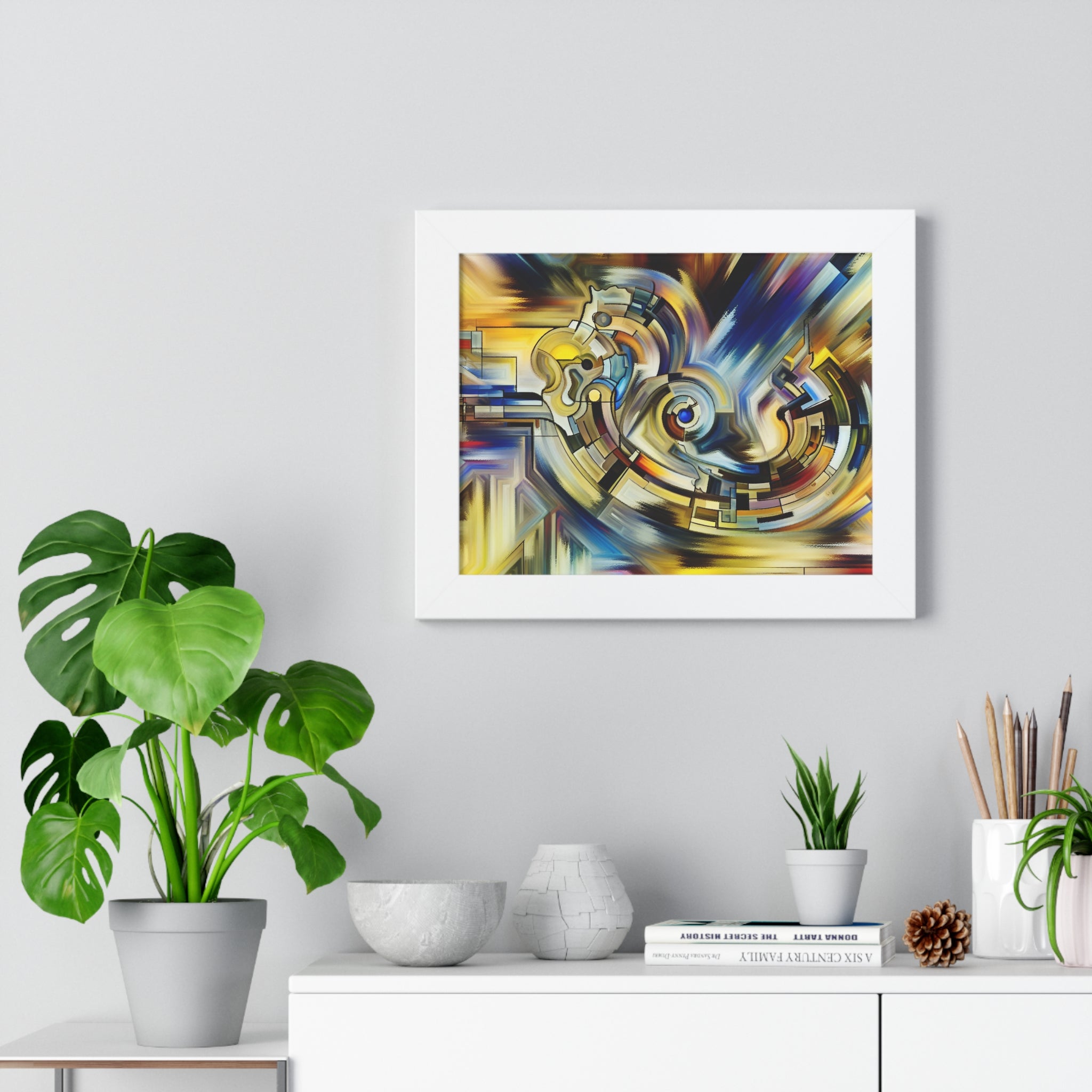 Kinetic Symphony of Chaos | Framed Print