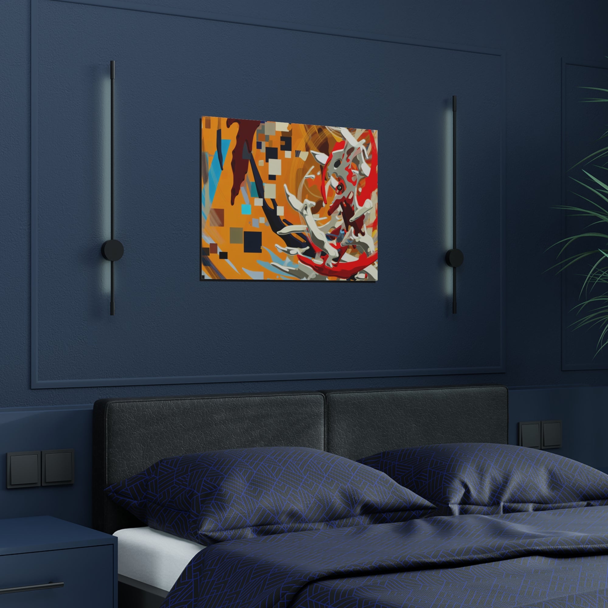 Fractured Fantasies | Satin Print