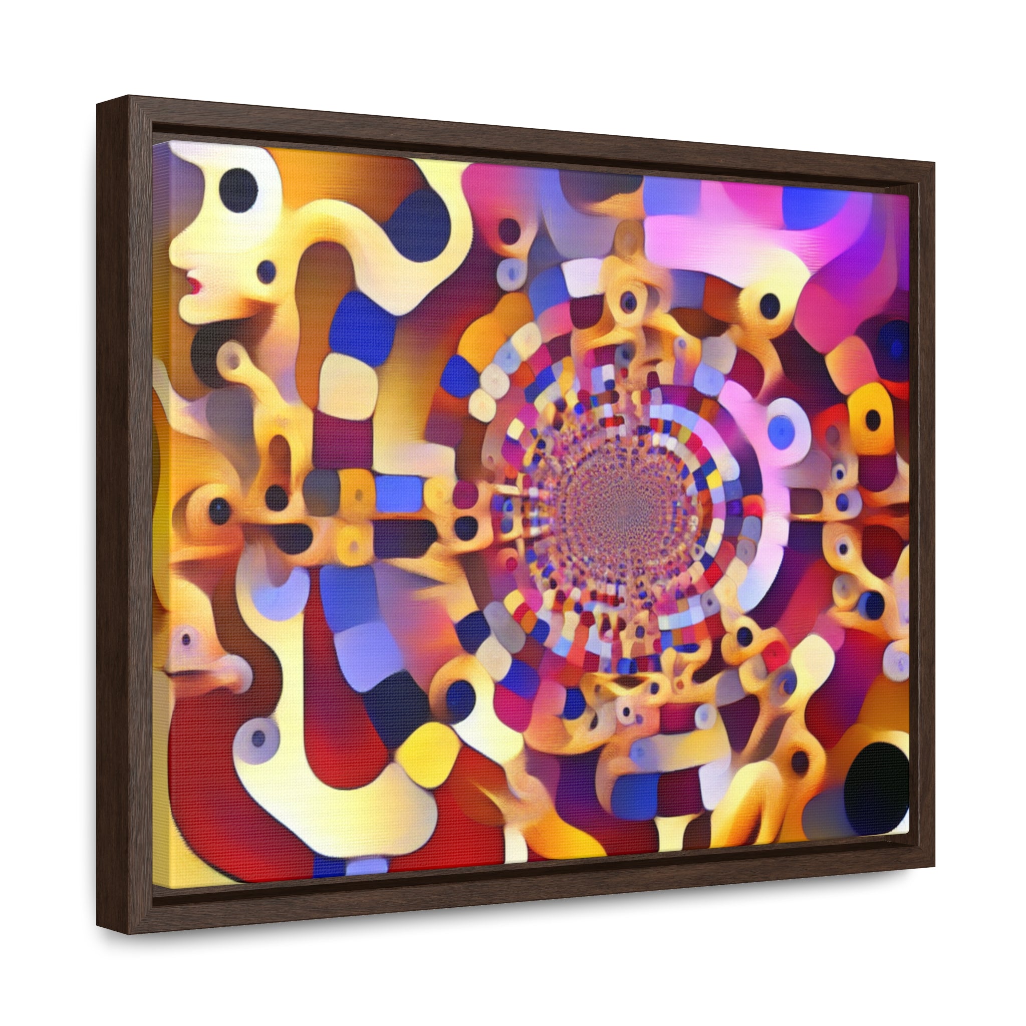 Whispers of Color Dreams | Framed Canvas