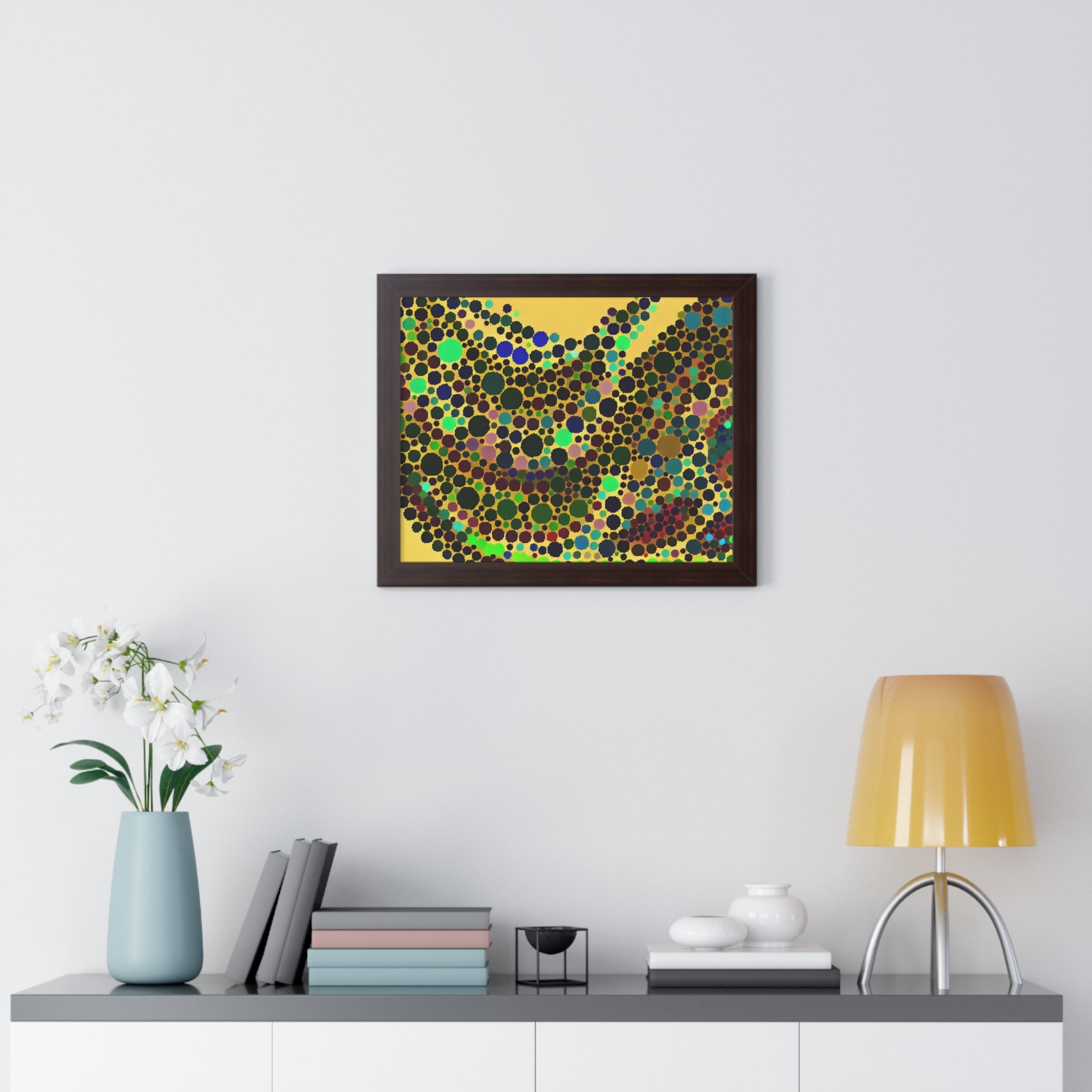 Circles of Cosmic Flow | Framed Print