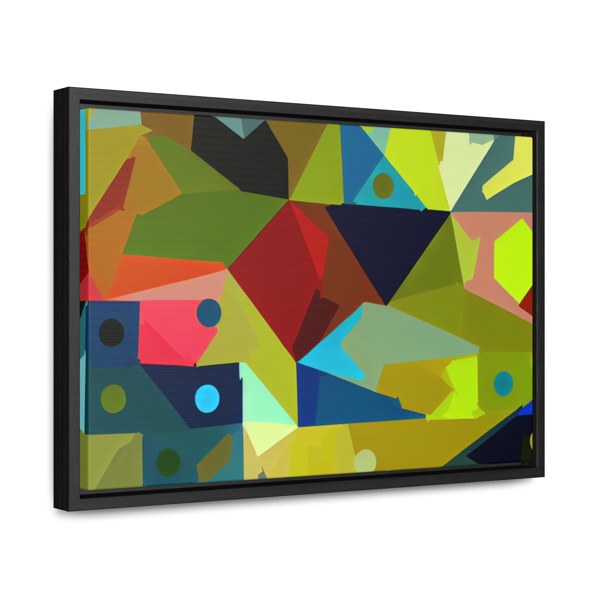 Kaleidoscope of Dimensions | Framed Canvas