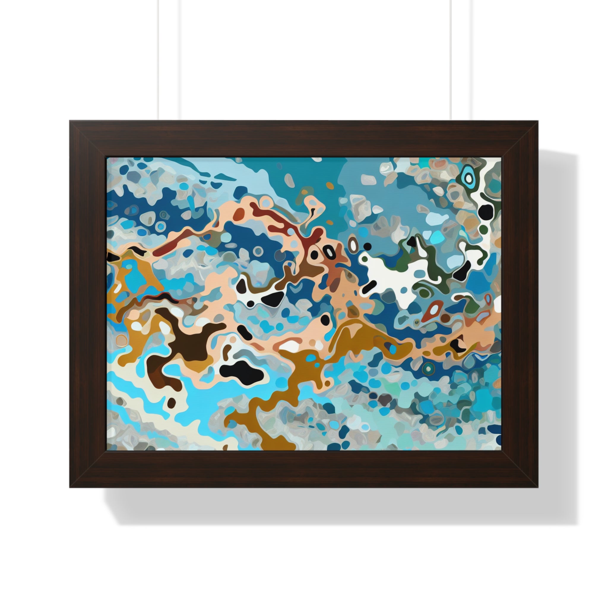 Tidal Whispers and Sands | Framed Print