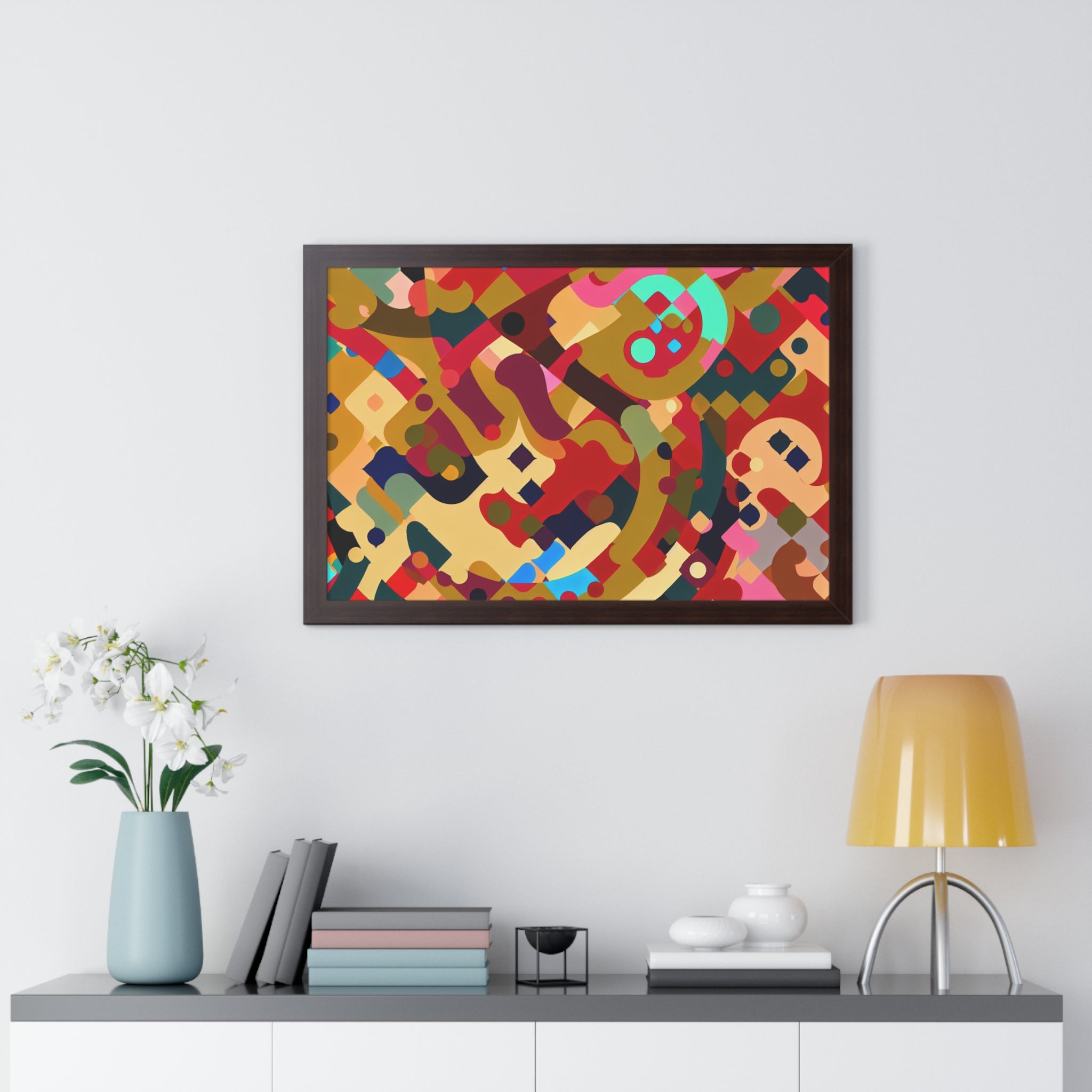 Whispers of Color and Form | Framed Print