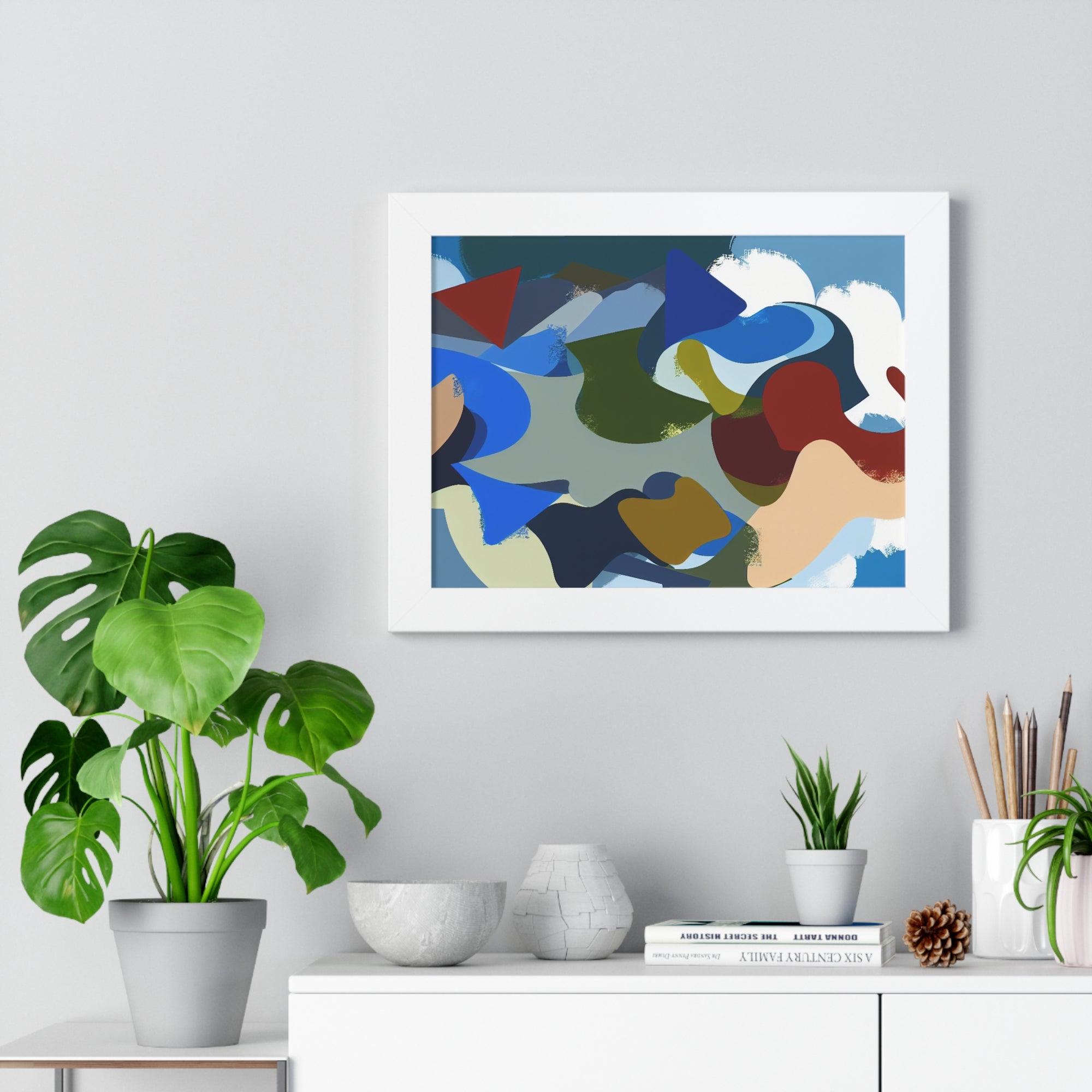 Elysian Echoes of Earth | Framed Print