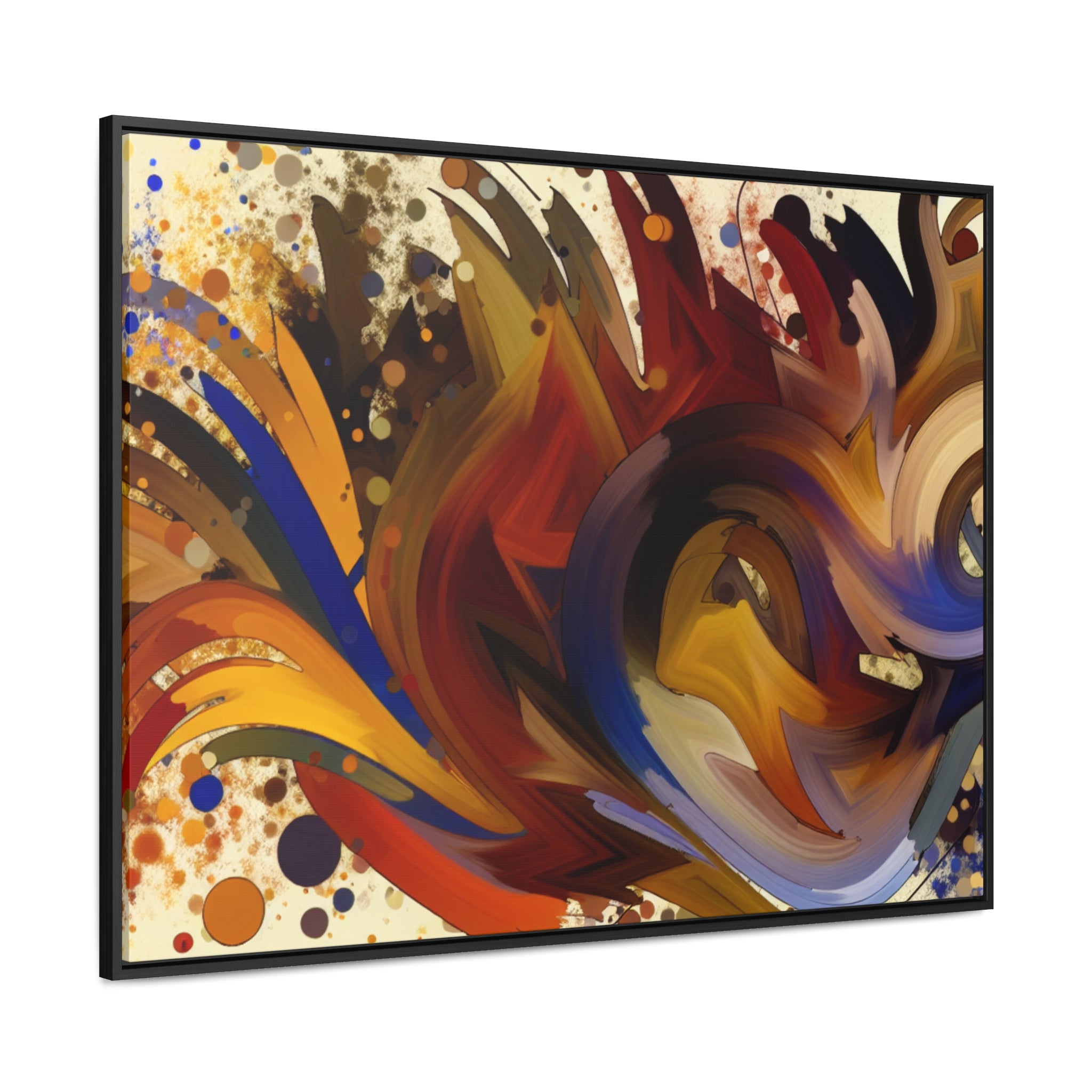 Primal Energies Unleashed | Framed Canvas