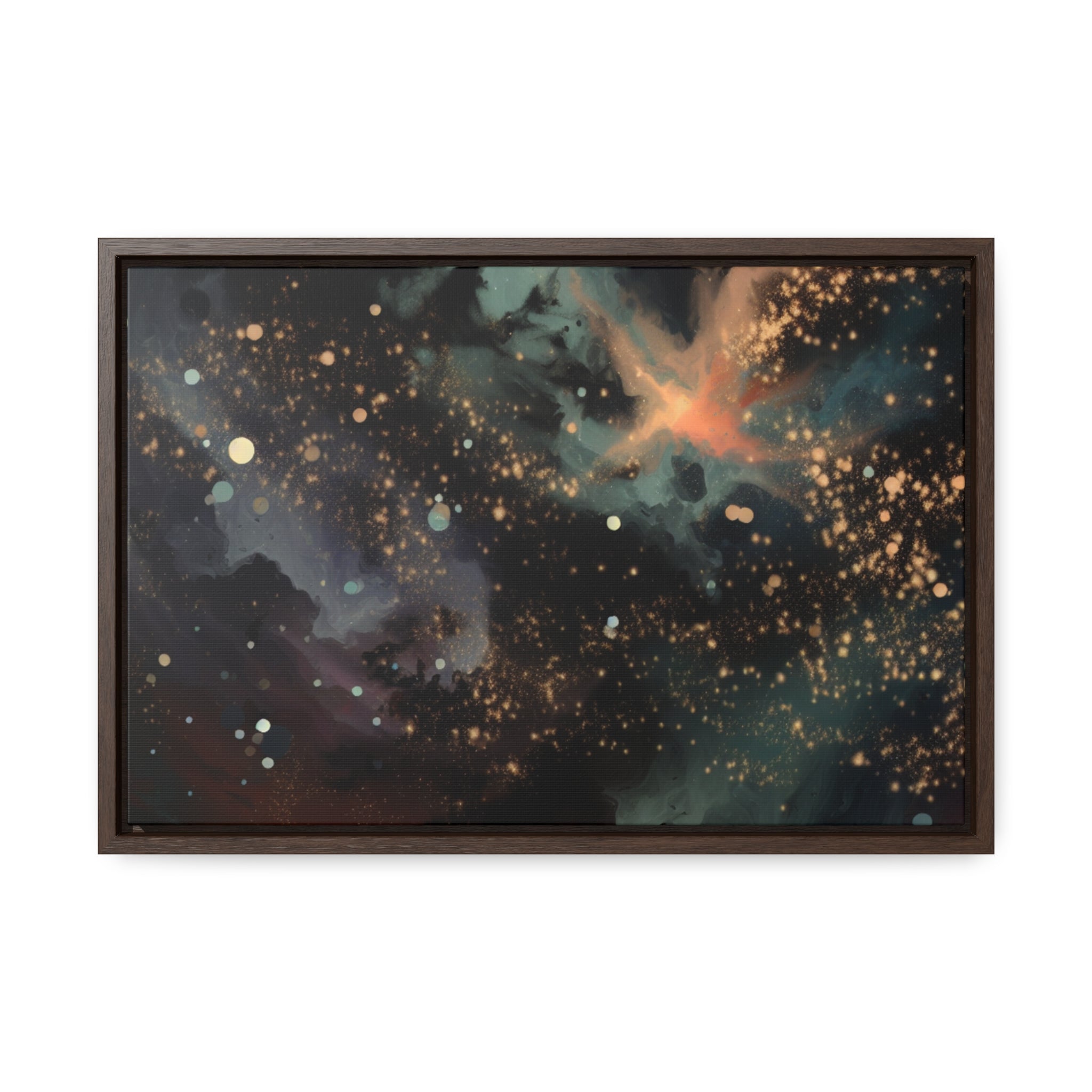 Ethereal Whispers of Infinity | Framed Canvas