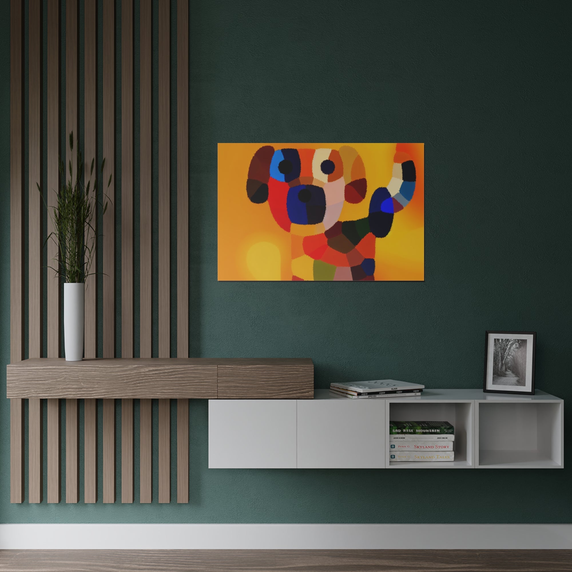 Patches of Playfulness | Satin Print