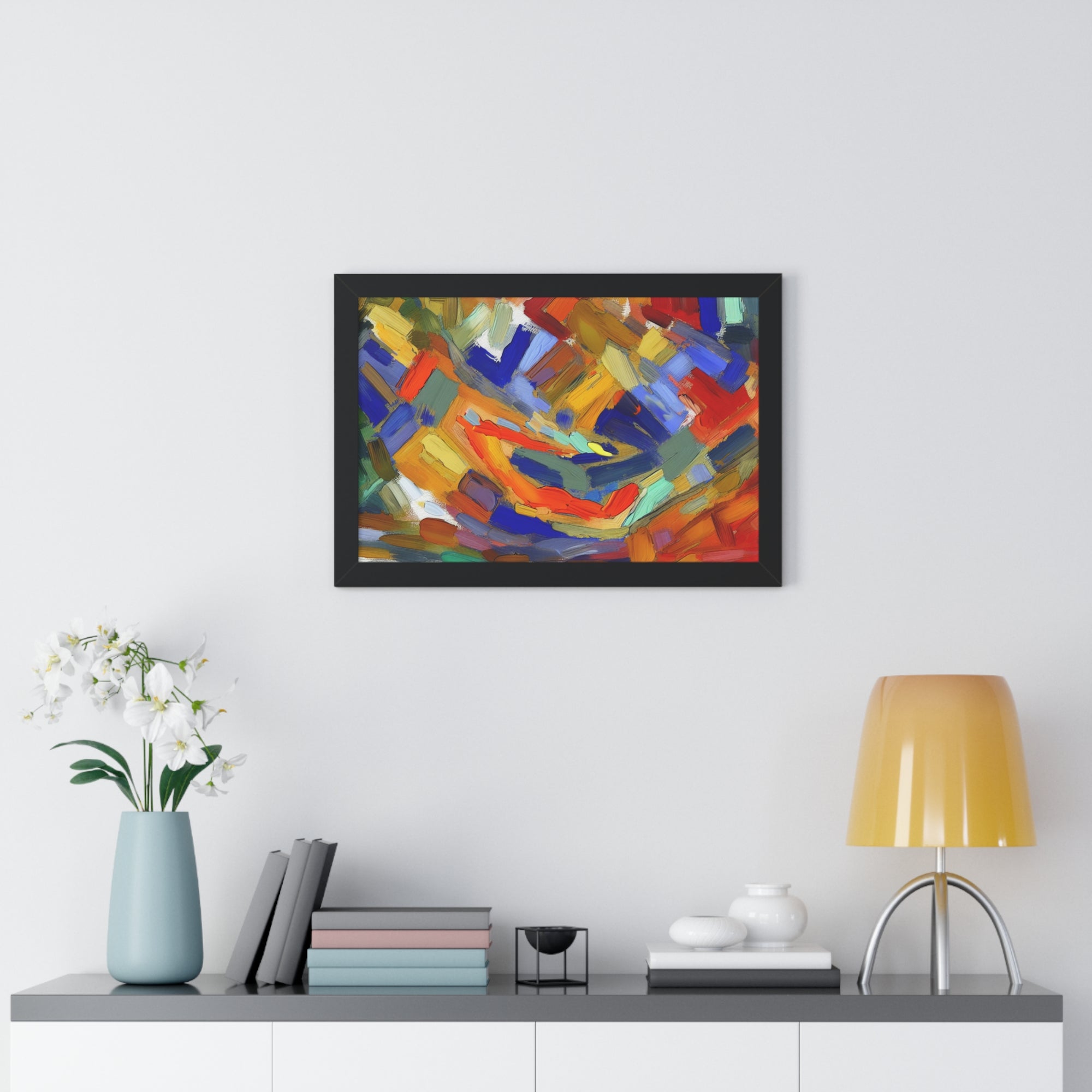 Kaleidoscopic Whirlwind | Framed Print