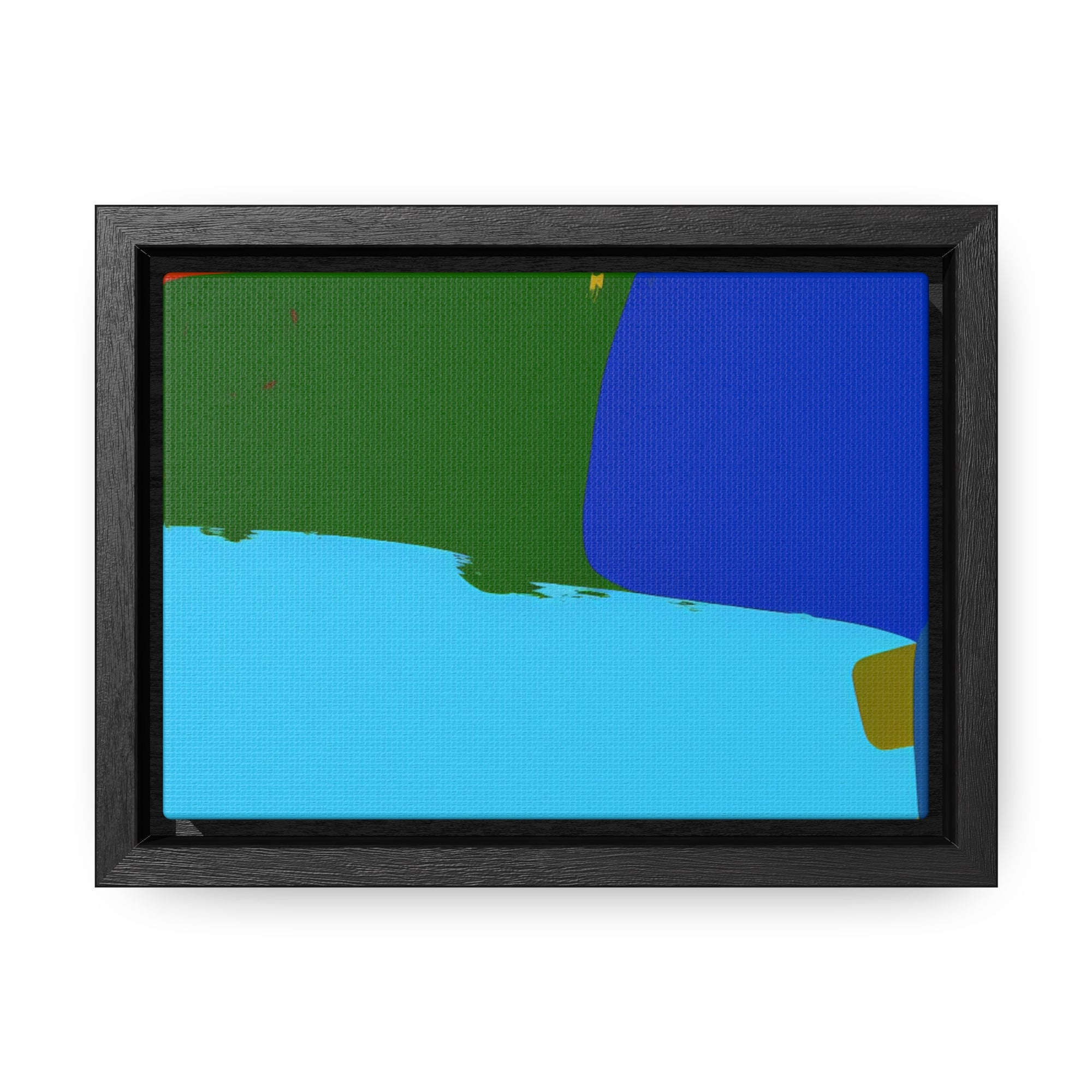 Vibrant Echoes of Energy | Framed Canvas