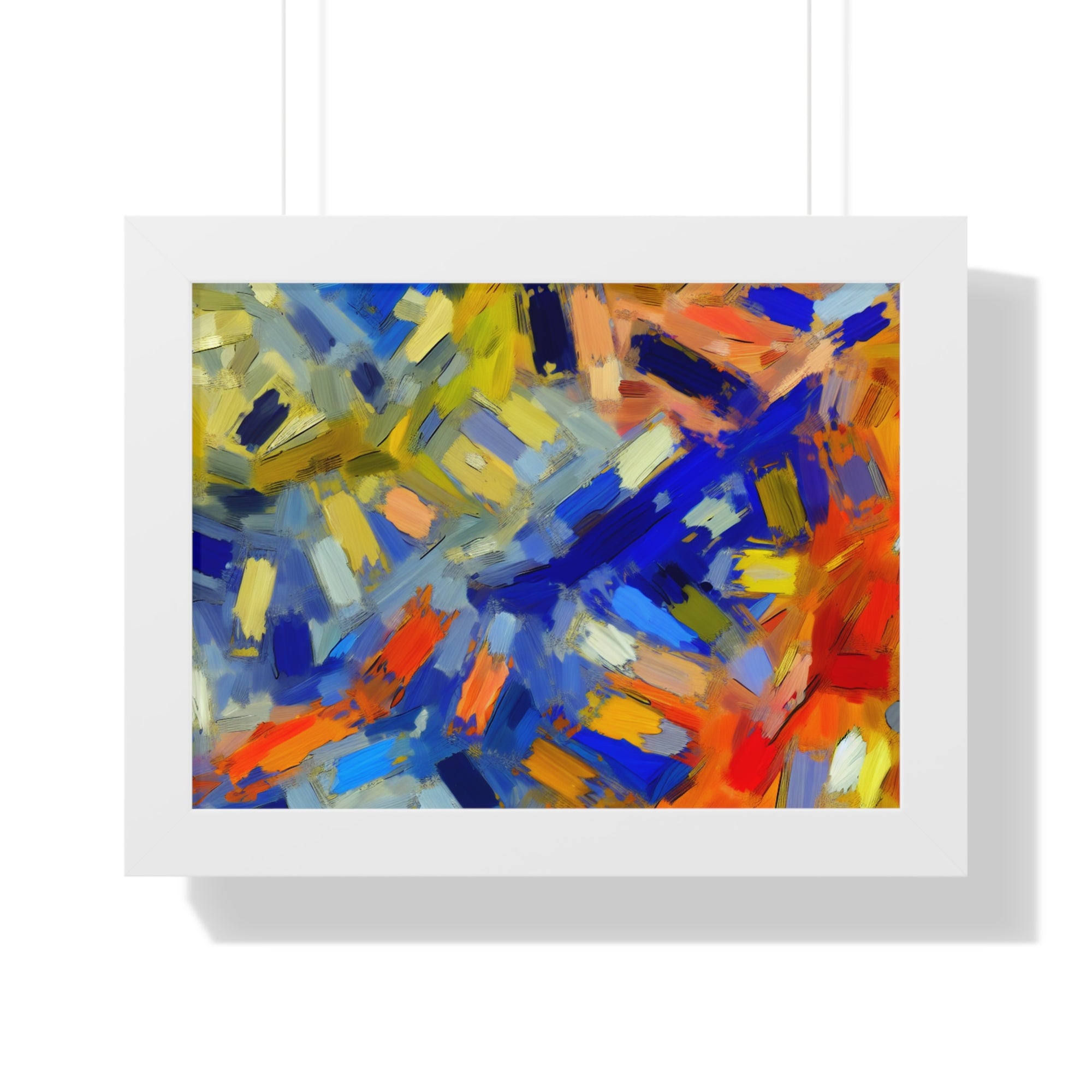 Chromatic Dance of Emotion | Framed Print