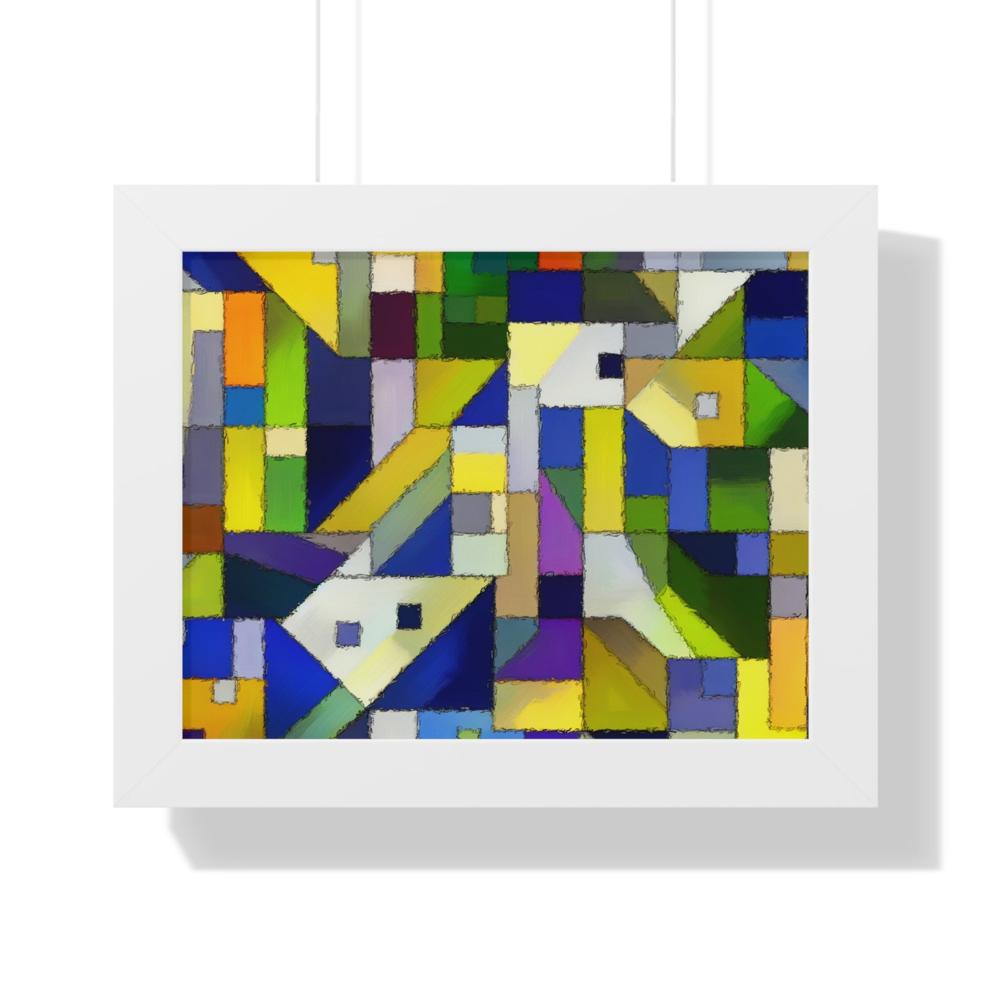 Fractured Harmony and Light | Framed Print