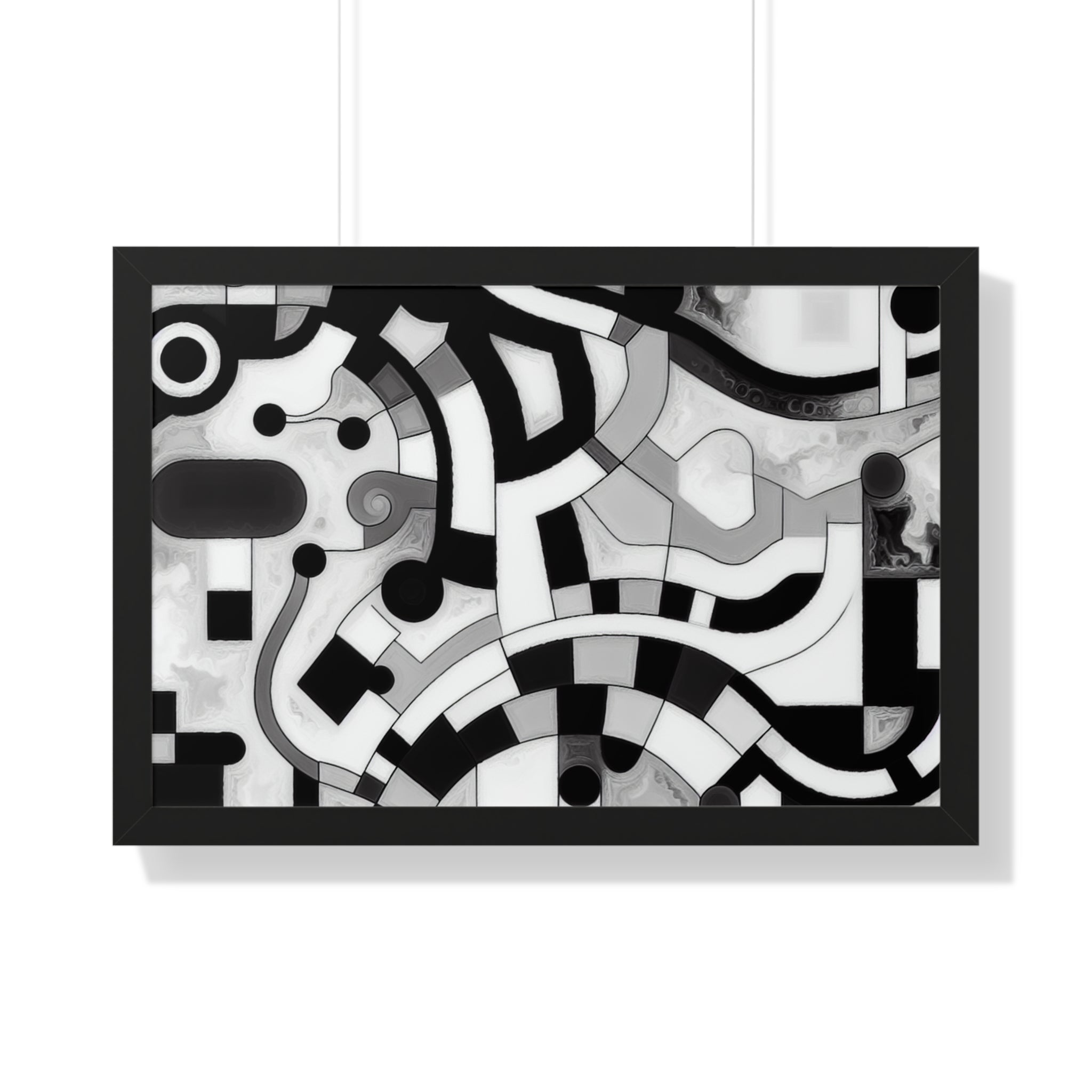 Rhythm of Shadows | Framed Print