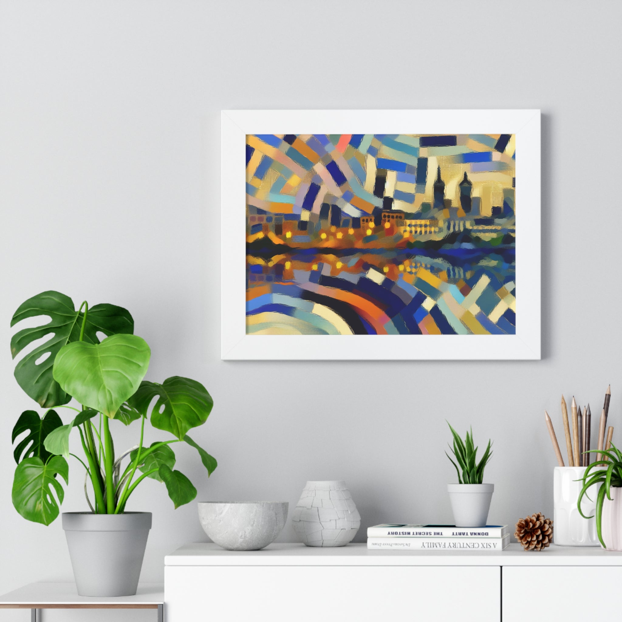 Urban Mirage and Flow | Framed Print